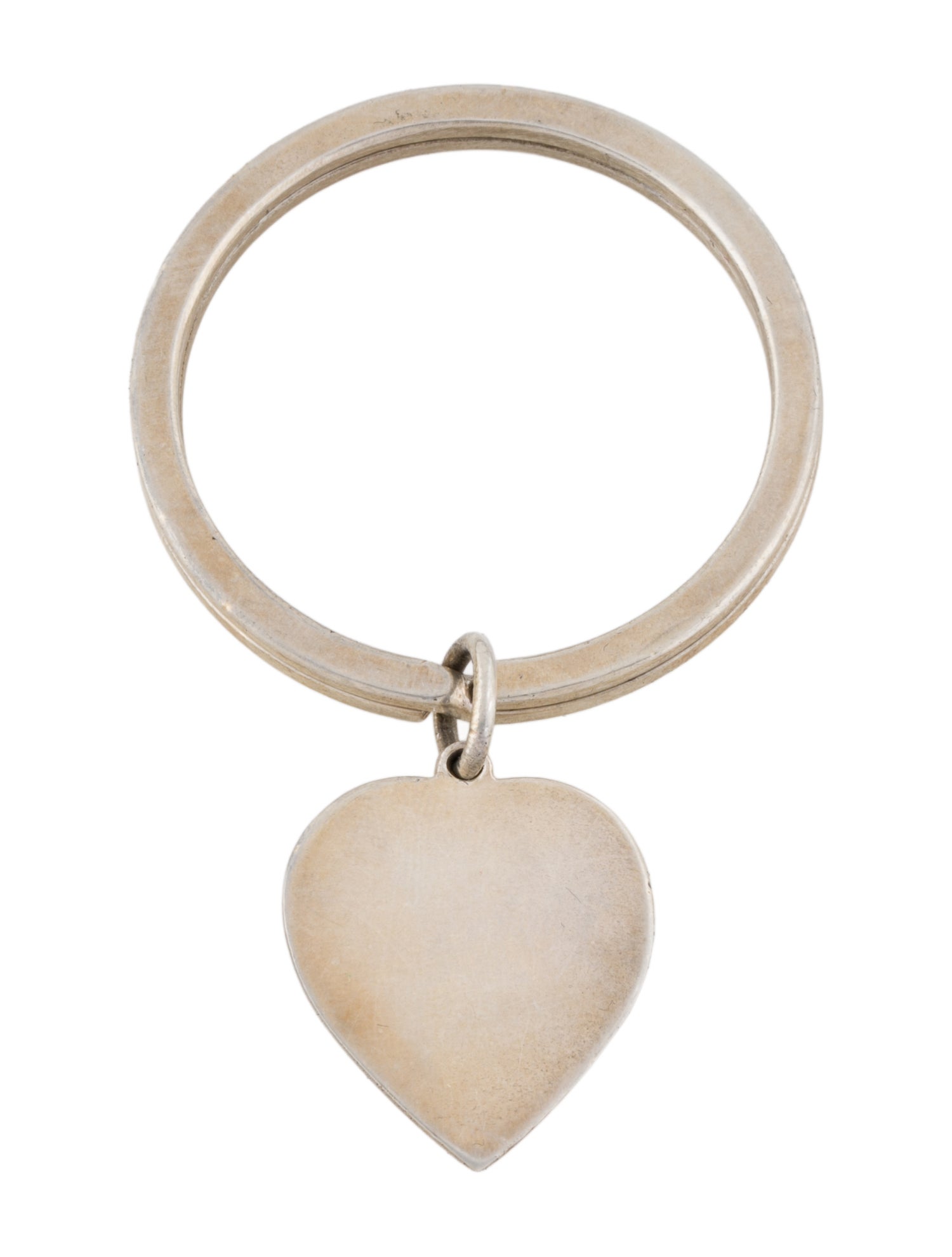 Tiffany & Co. Women's Sterling Silver Key Ring