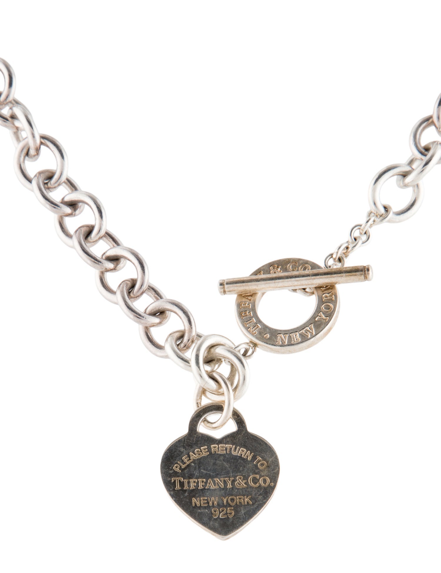 Tiffany & Co. Heart Tag Toggle Necklace