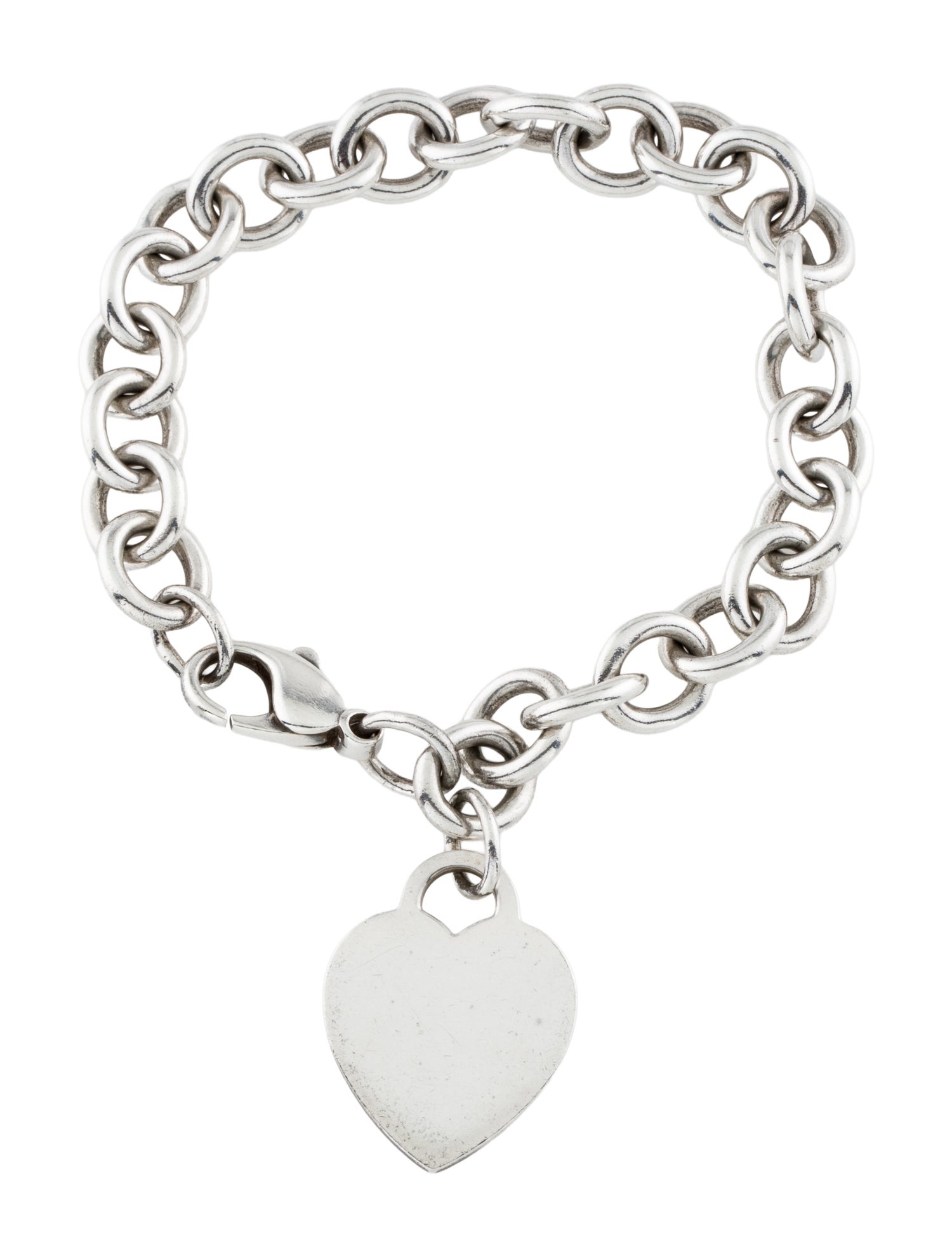 Tiffany & Co. Heart Tag Charm Bracelet
