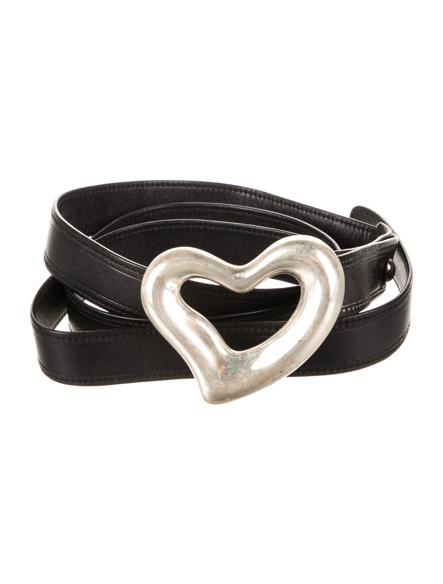 Tiffany & Co. Skinny Leather Belt