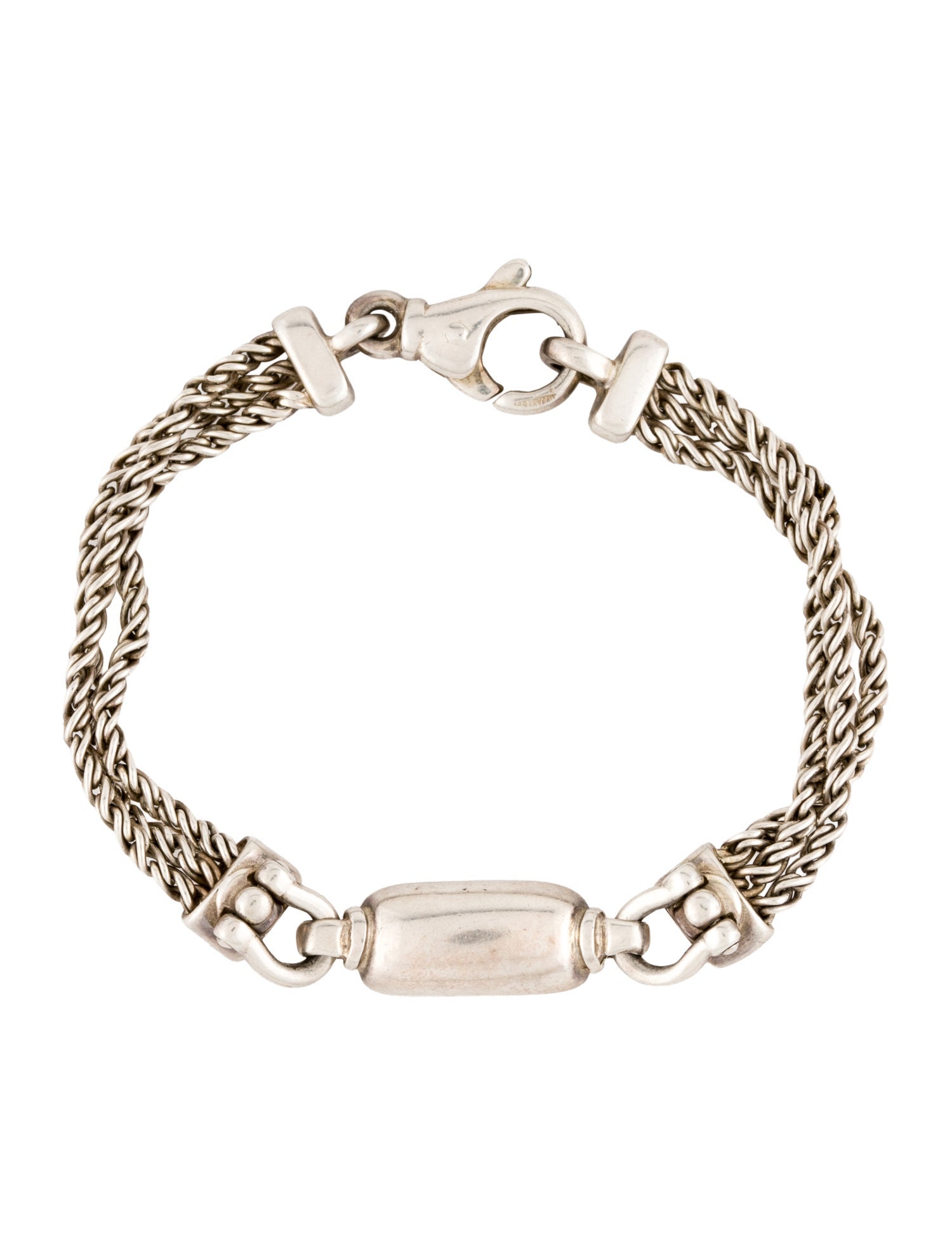 Tiffany & Co. Vintage Triple Rope ID Bracelet