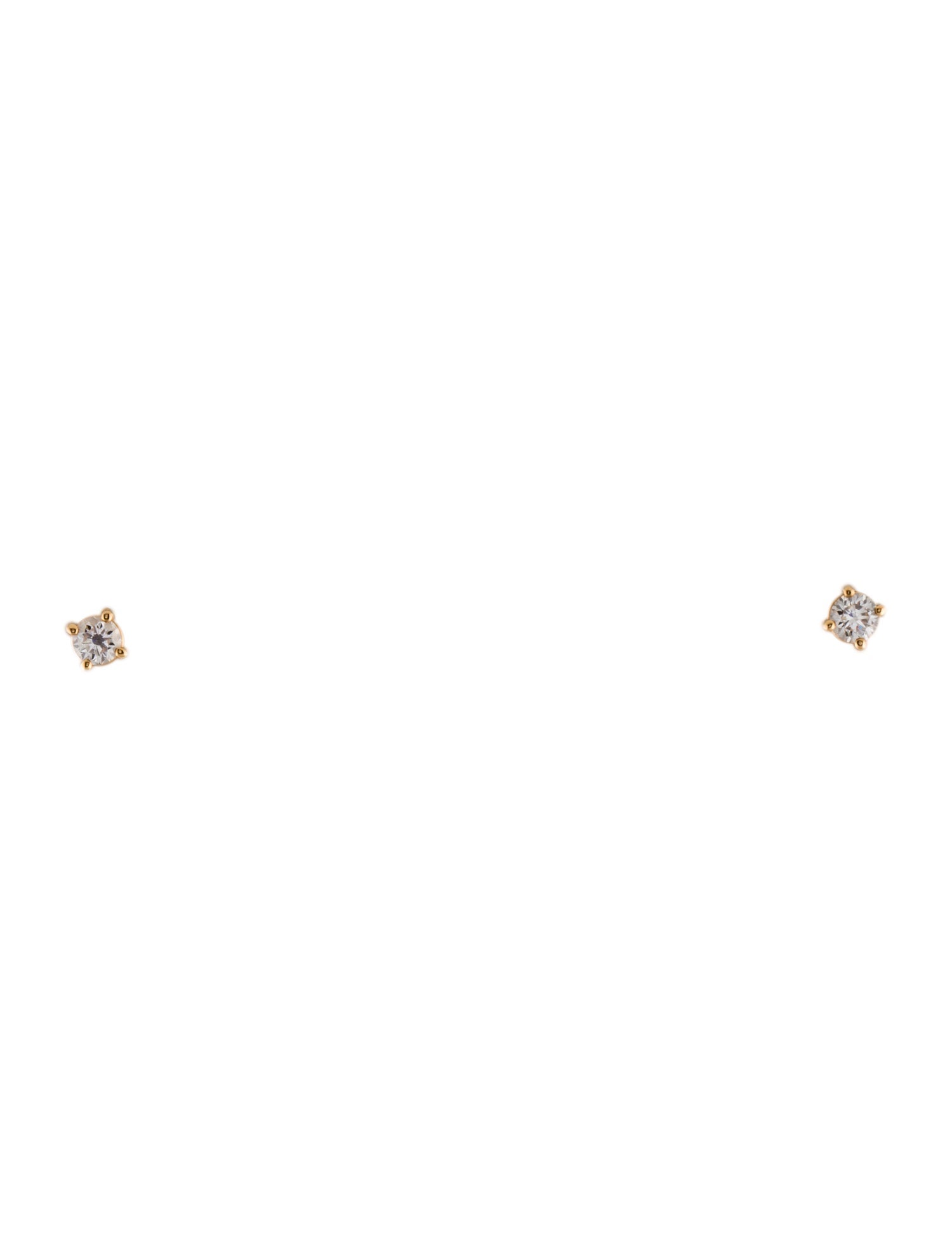 Tiffany & Co. 18K Diamond Studs