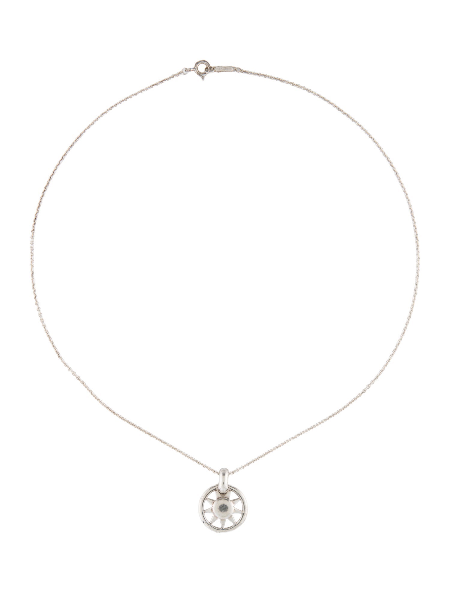 Tiffany & Co. Sun Pendant Necklace