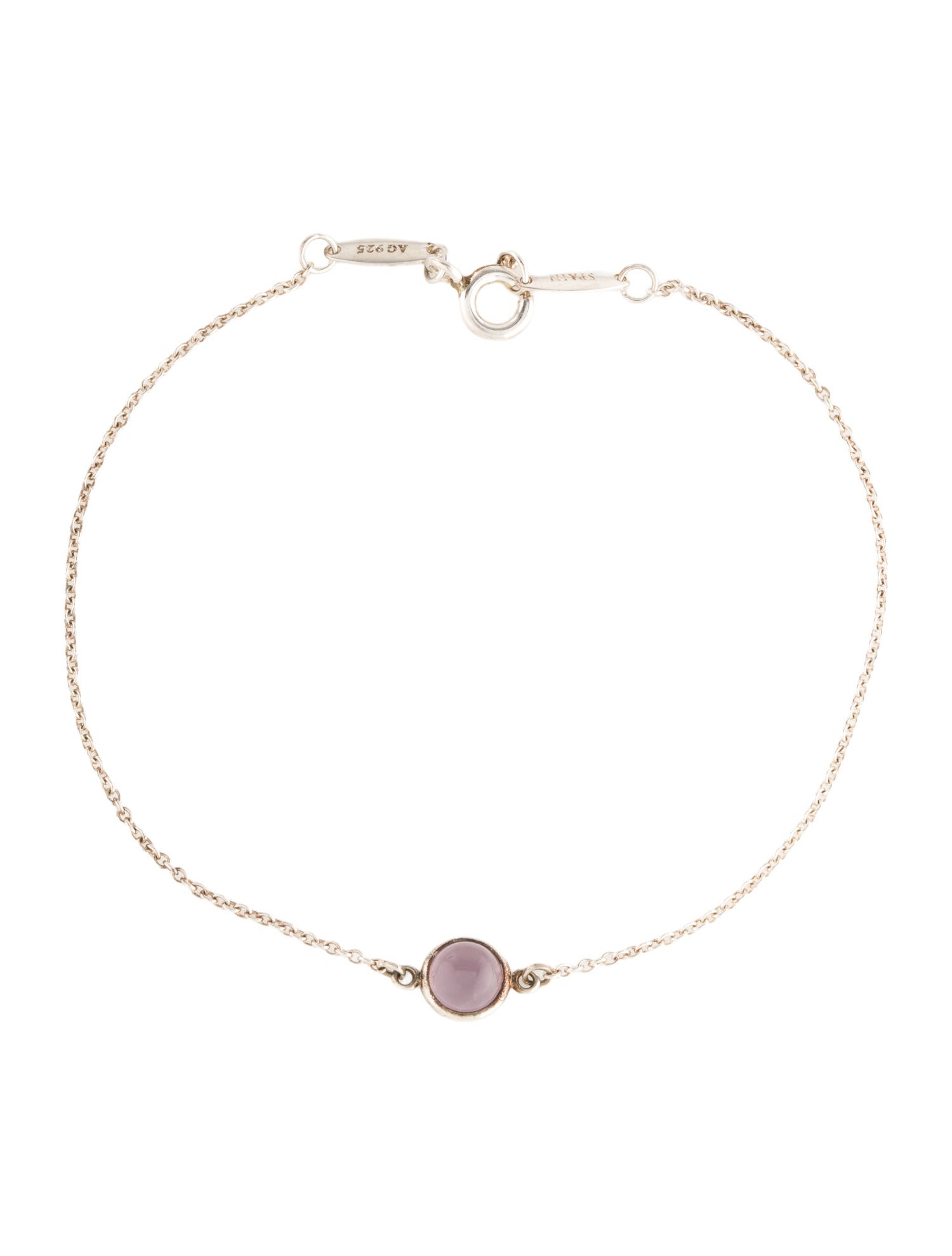 Tiffany & Co. Rose Quartz Color By The Yard Bracelet