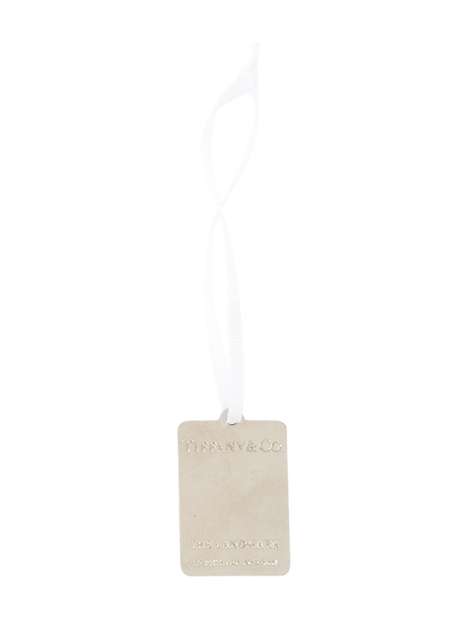 Tiffany & Co. Landmark Store NYC Tag Ornament
