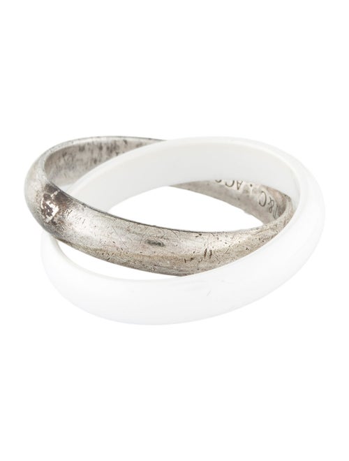 Tiffany & Co. Ceramic Interlocking RIng