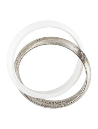 Tiffany & Co. Ceramic Interlocking RIng