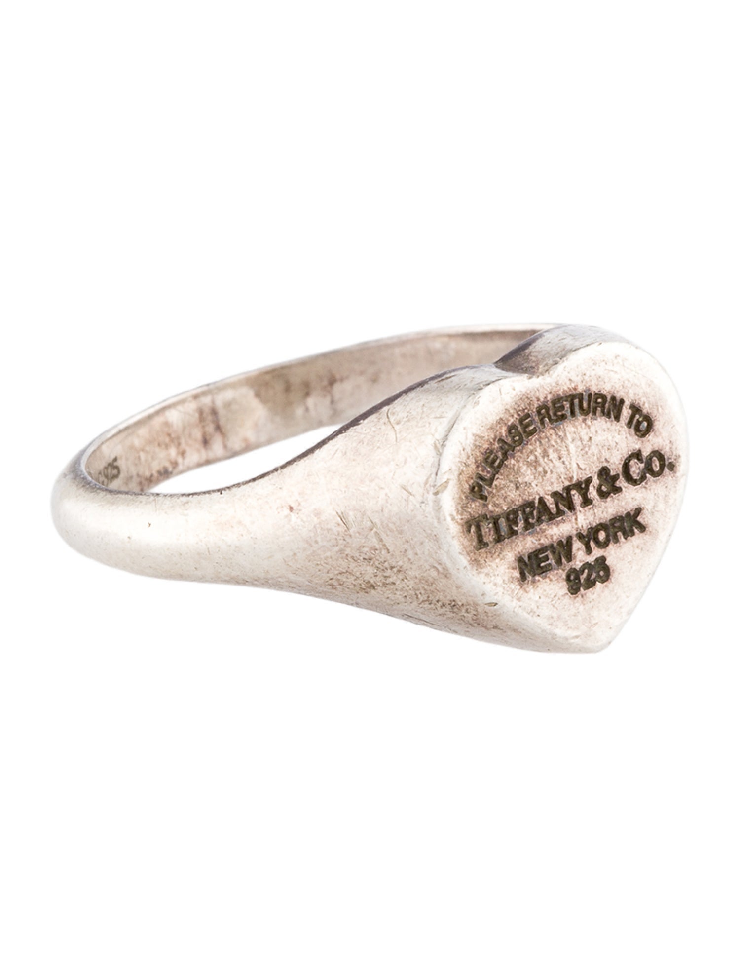 Tiffany & Co. Heart Signet Ring