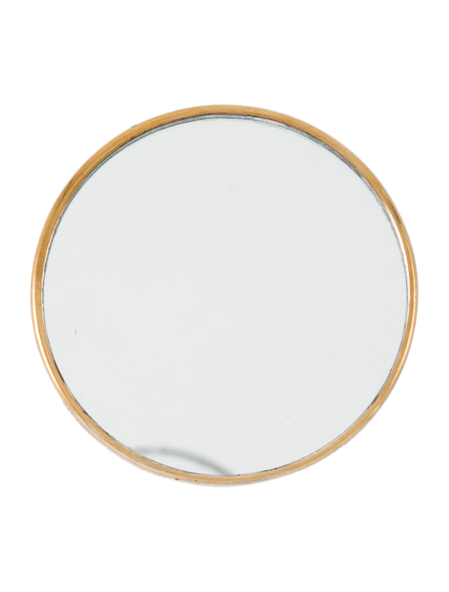 Tiffany & Co. Silverplate Compact Mirror