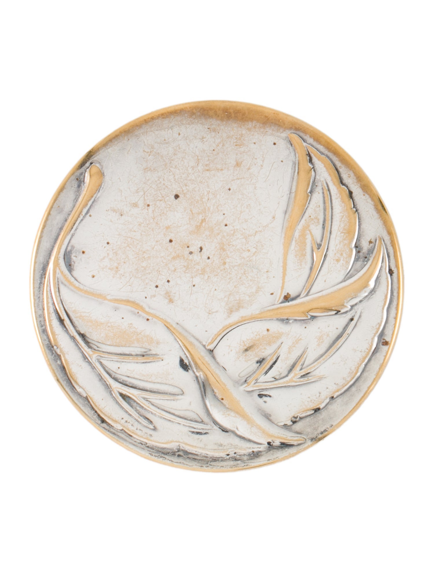 Tiffany & Co. Silverplate Compact Mirror