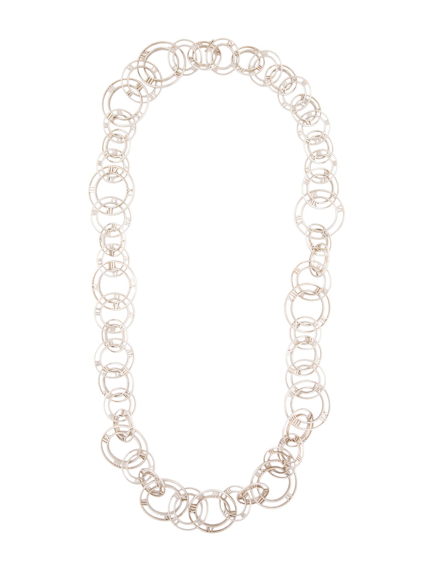 Tiffany & Co. Atlas Long Chain Necklace
