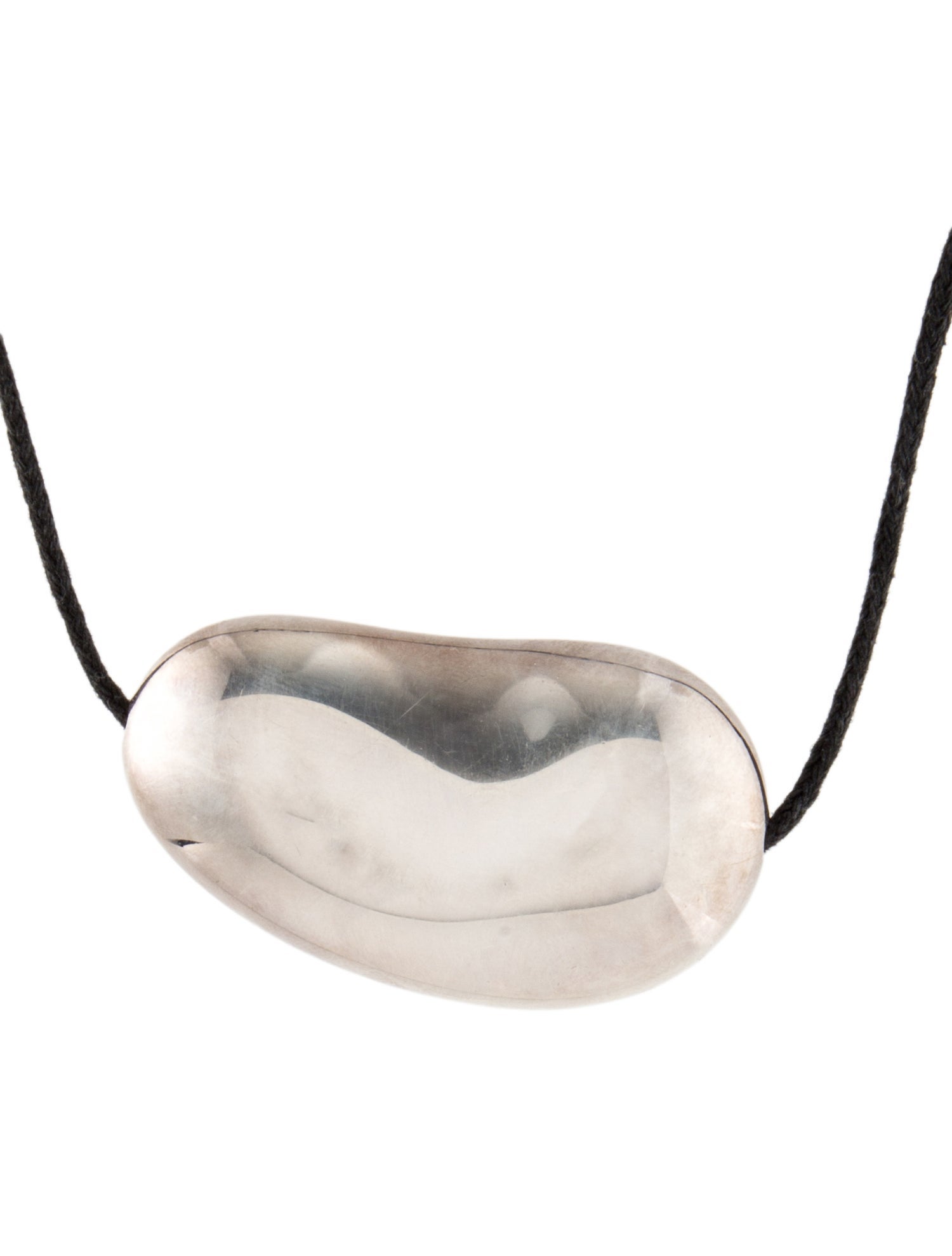 Tiffany & Co. Large Bean Design Pendant Necklace