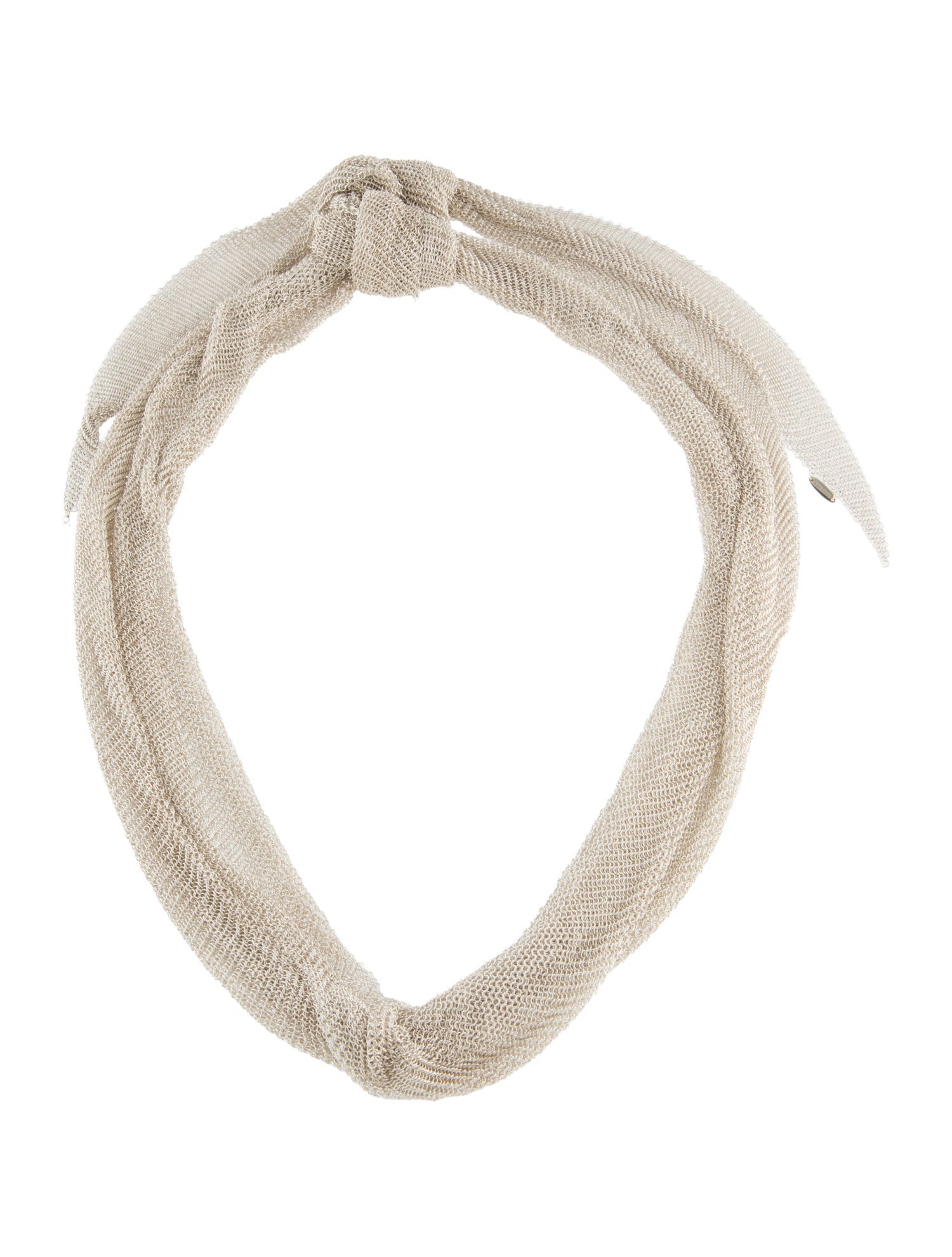 Tiffany & Co. Large Mesh Scarf Necklace