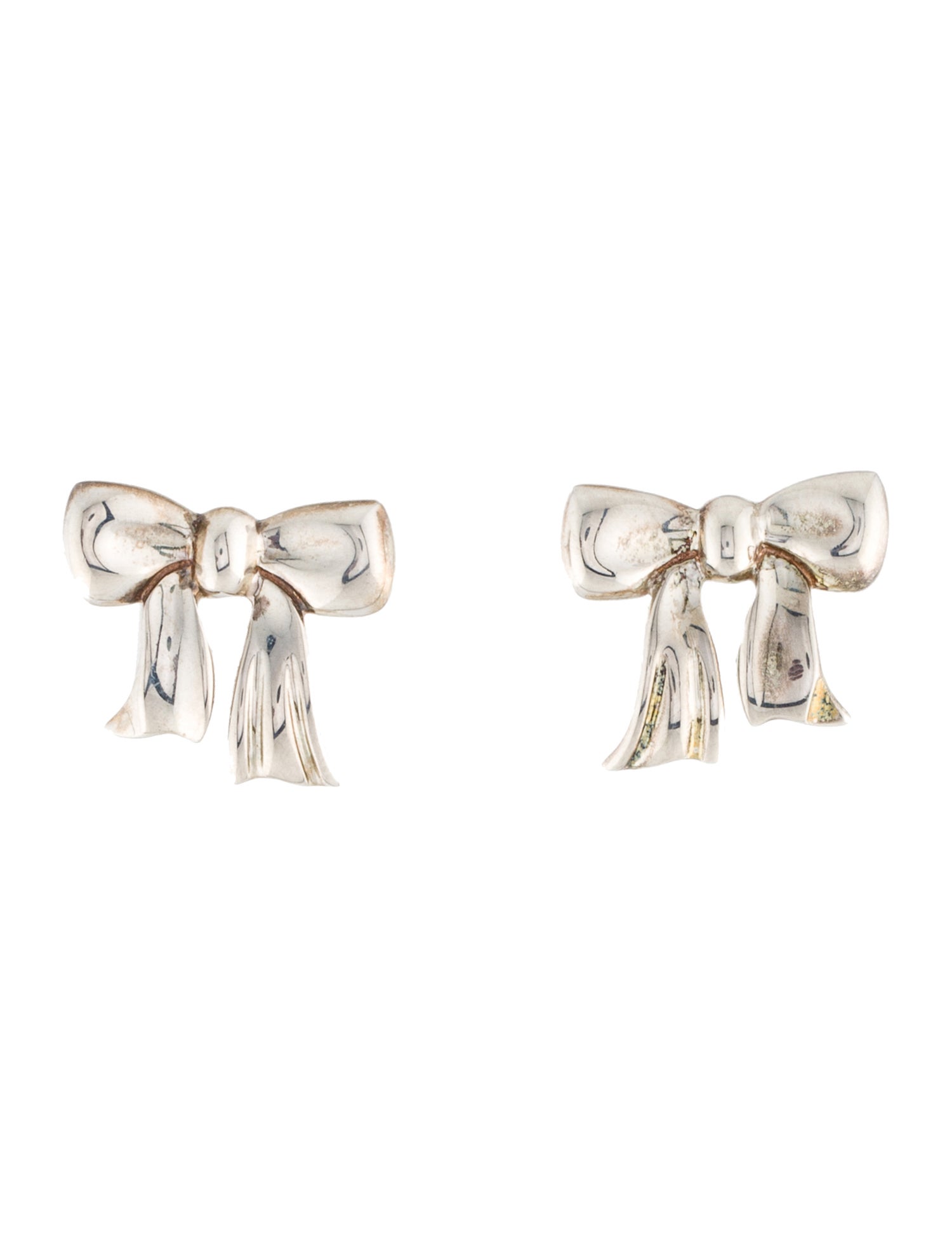 Tiffany & Co. Vintage Bow Stud Earrings