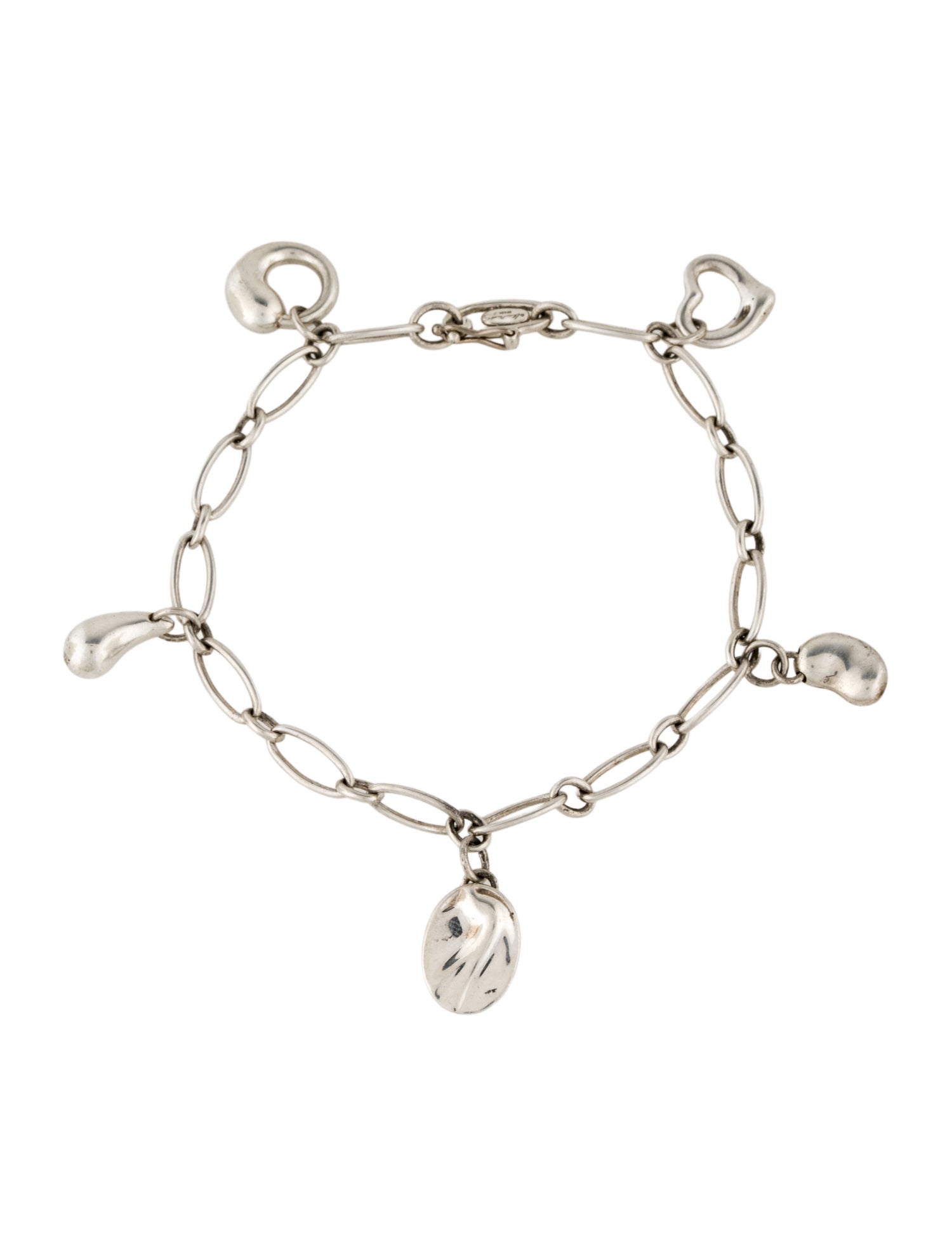 Tiffany & Co. Five Charm Bracelet
