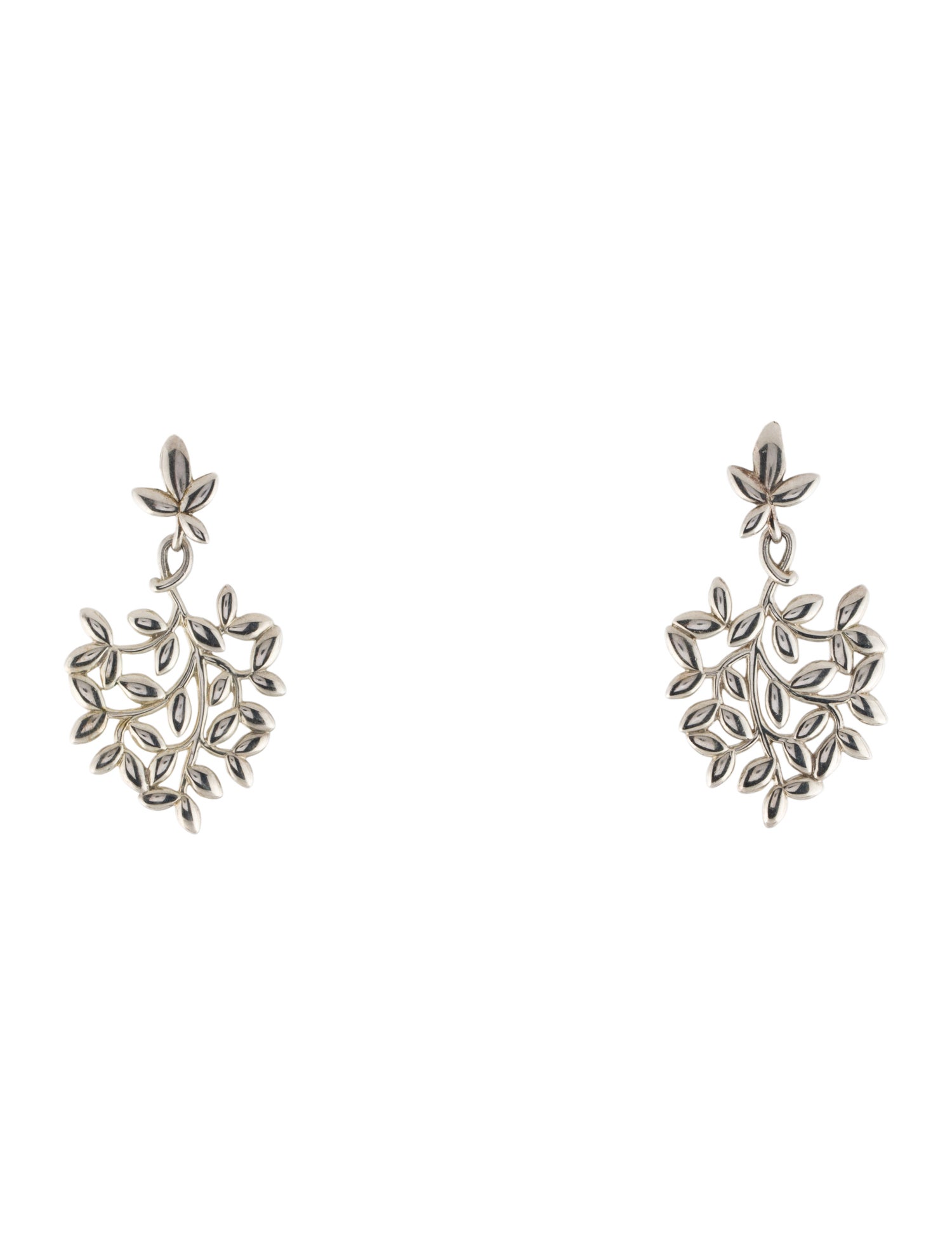 Tiffany & Co. Olive Leaf Drop Earrings