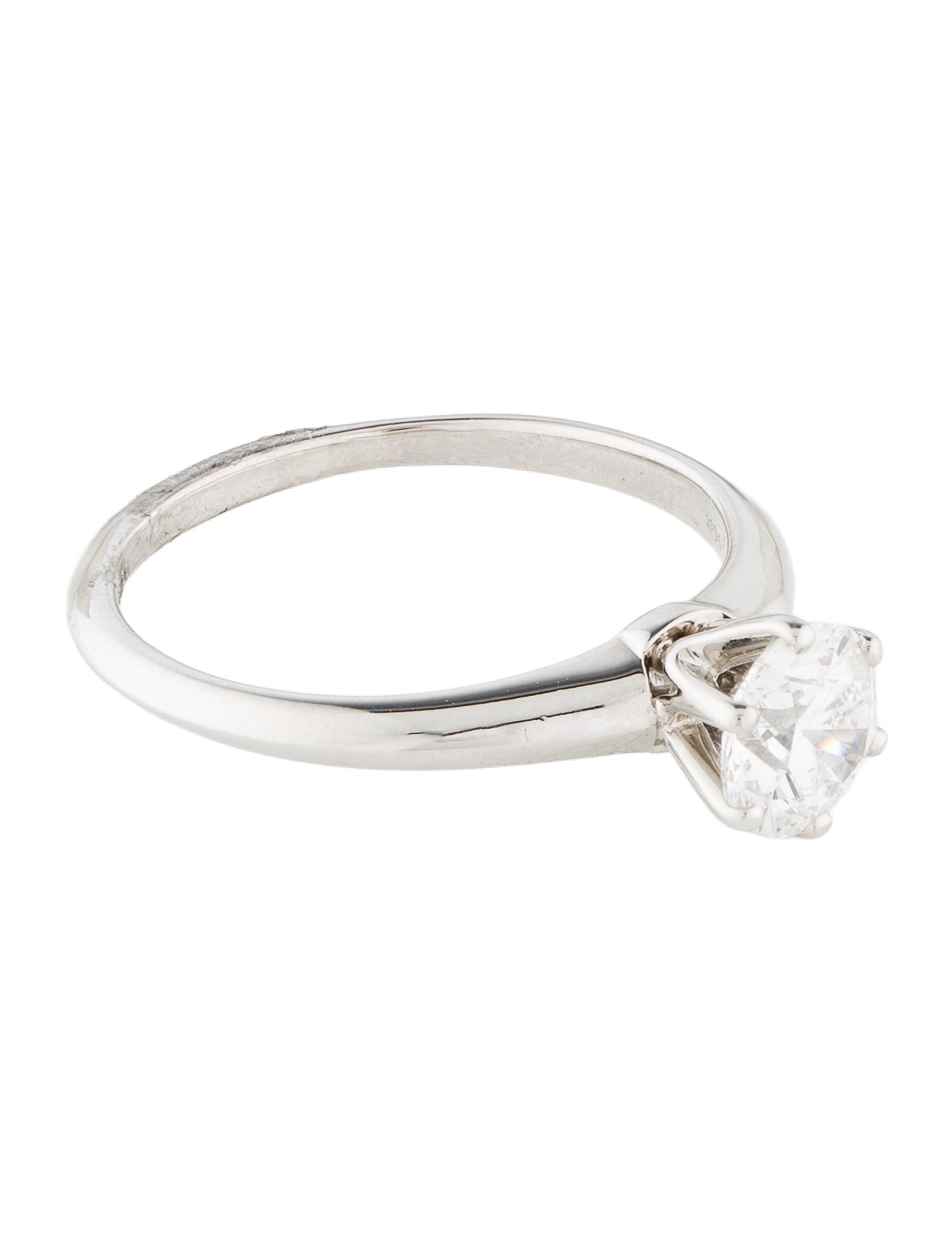 Tiffany & Co. Platinum Diamond Engagement Ring