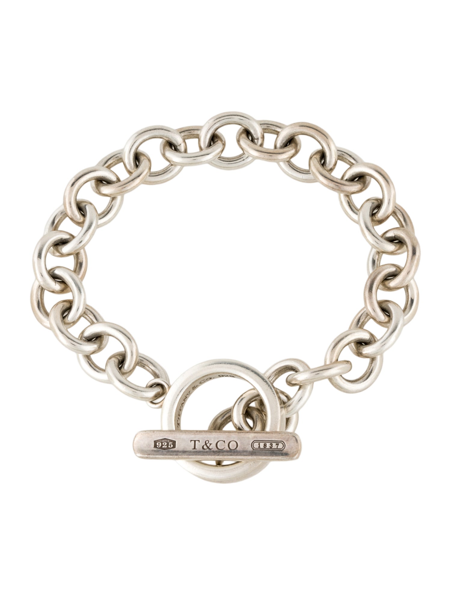 Tiffany & Co. 1837 Toggle Link Bracelet