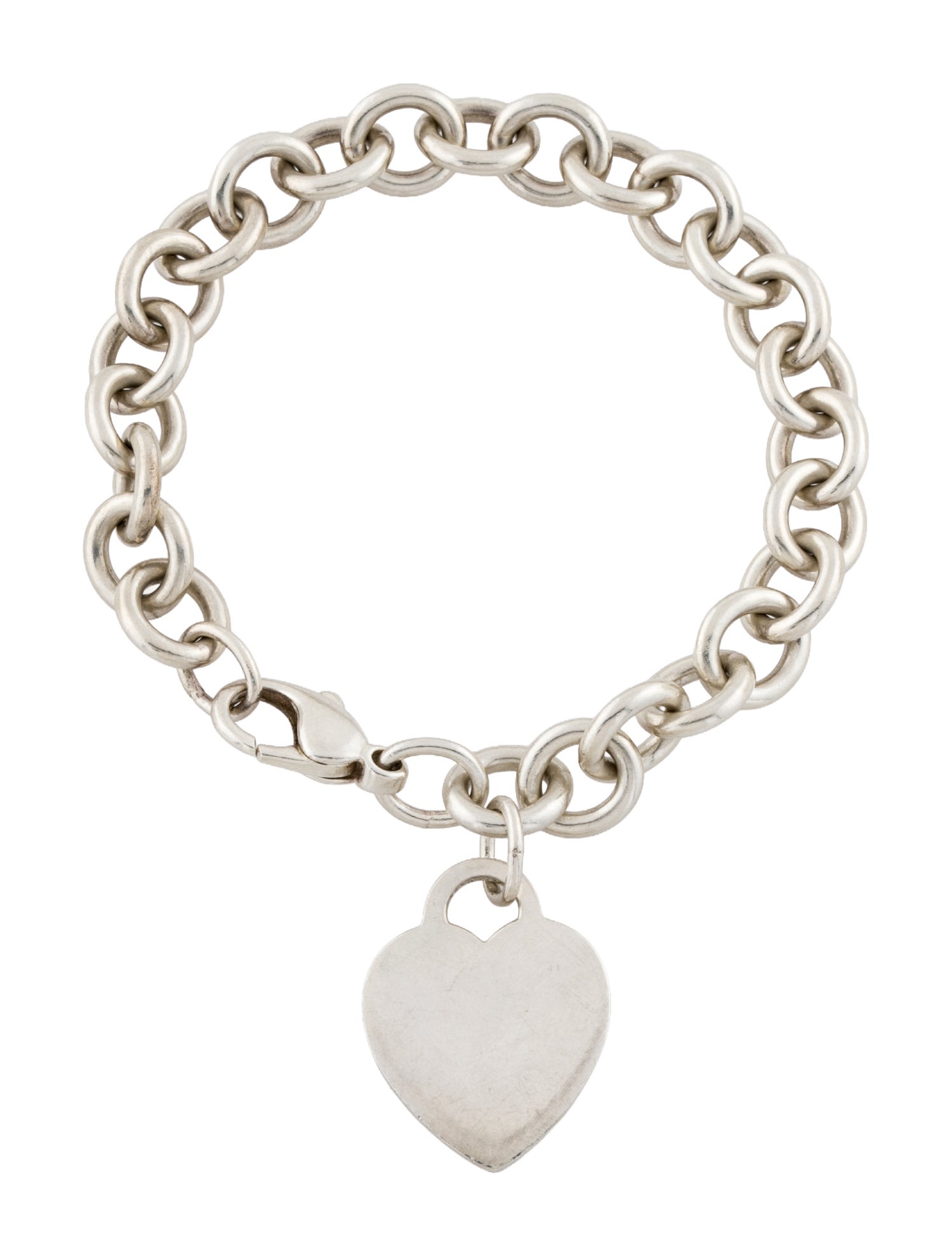 Tiffany & Co. Heart Tag Charm Bracelet