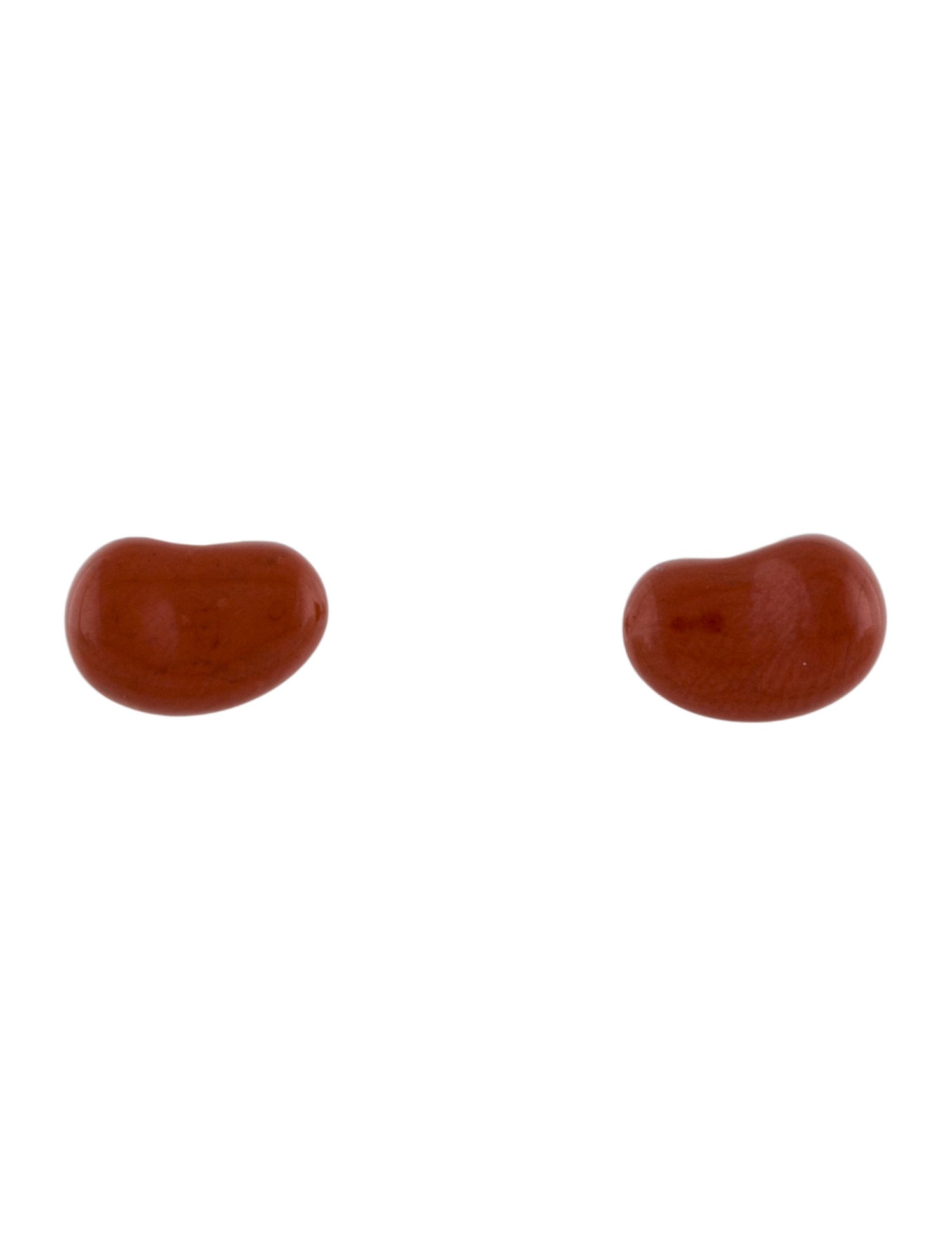 Tiffany & Co. Jasper Bean Stud Earrings