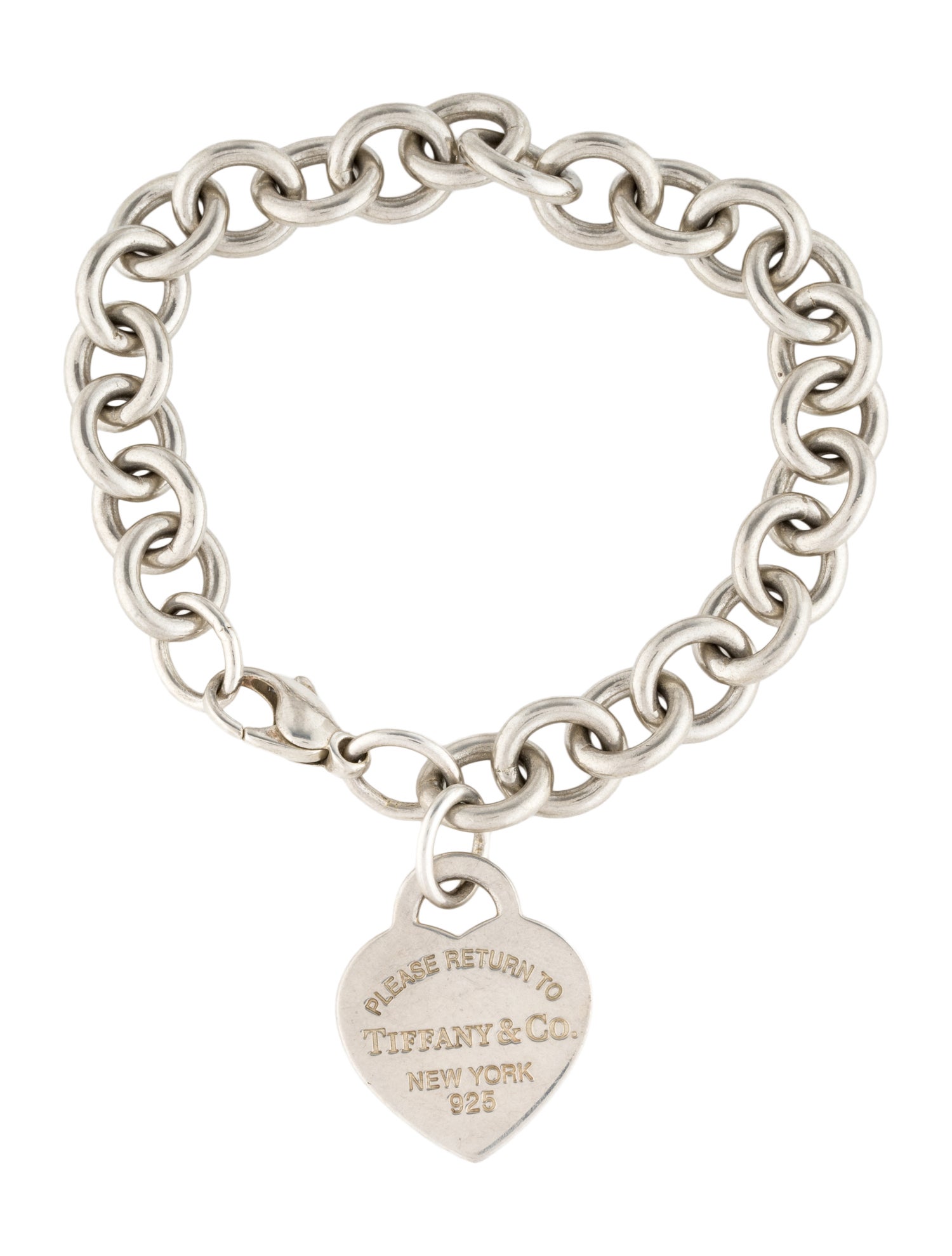 Tiffany & Co. Heart Tag Charm Bracelet