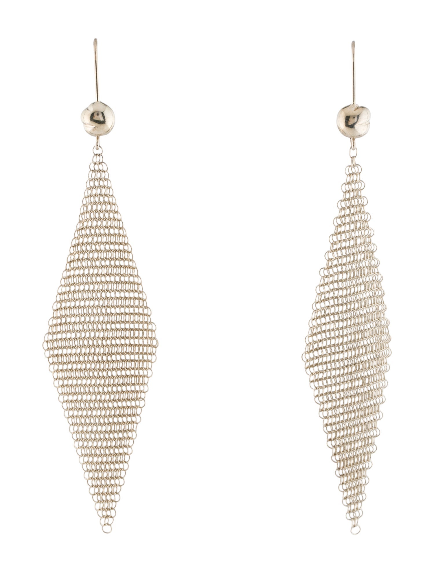 Tiffany & Co. Vintage Mesh Earrings