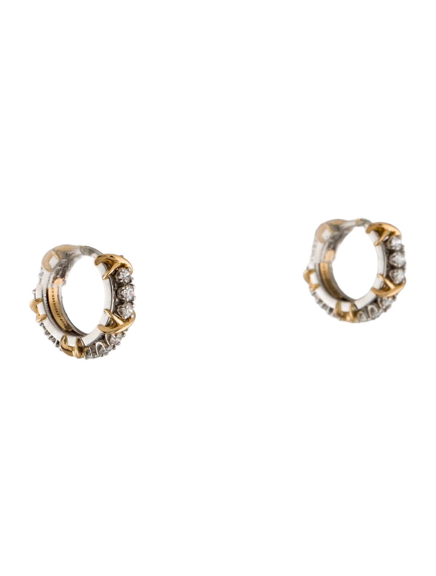 Tiffany & Co. Sixteen Stone Narrow Earrings