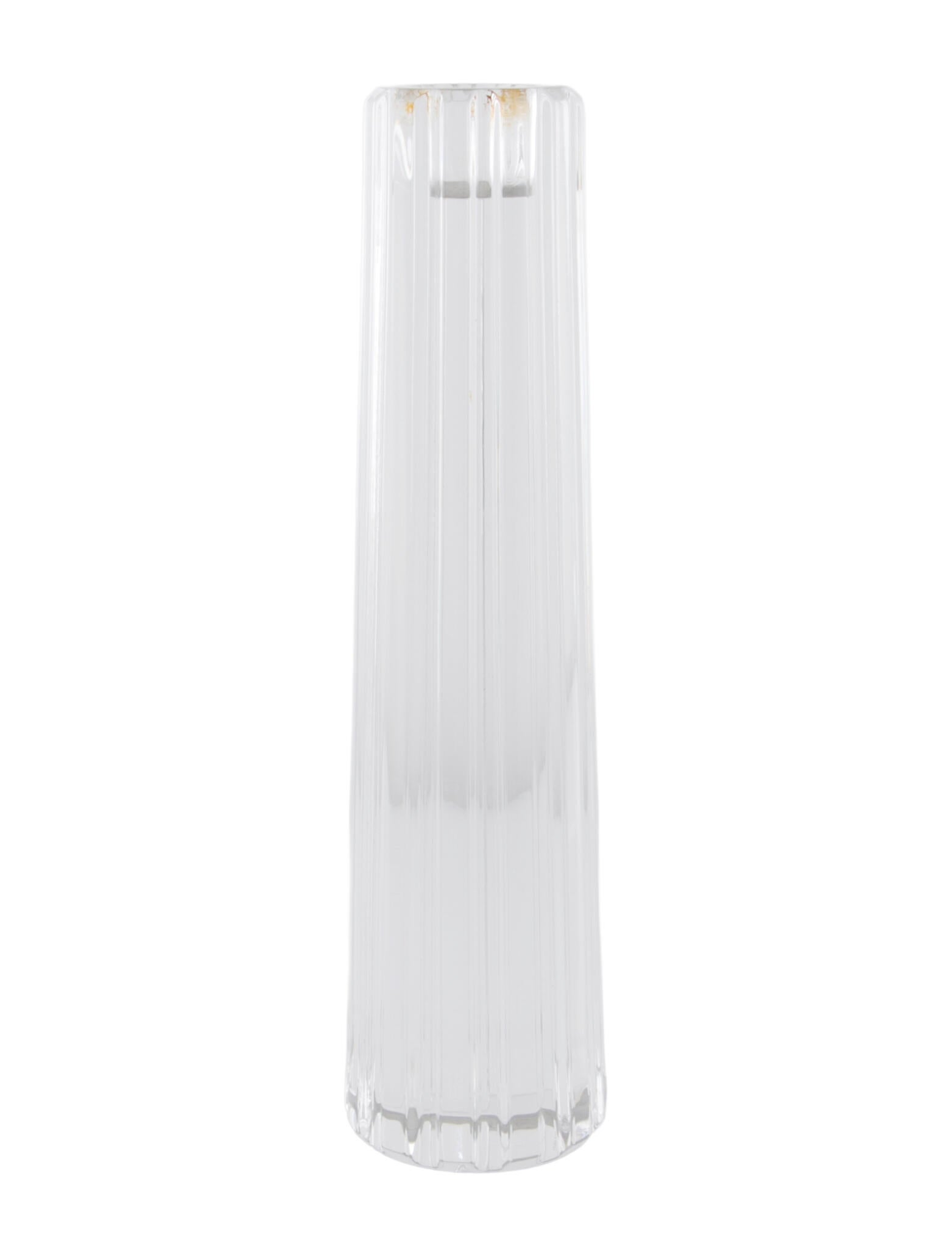 Tiffany & Co. Crystal Atlas Candlestick