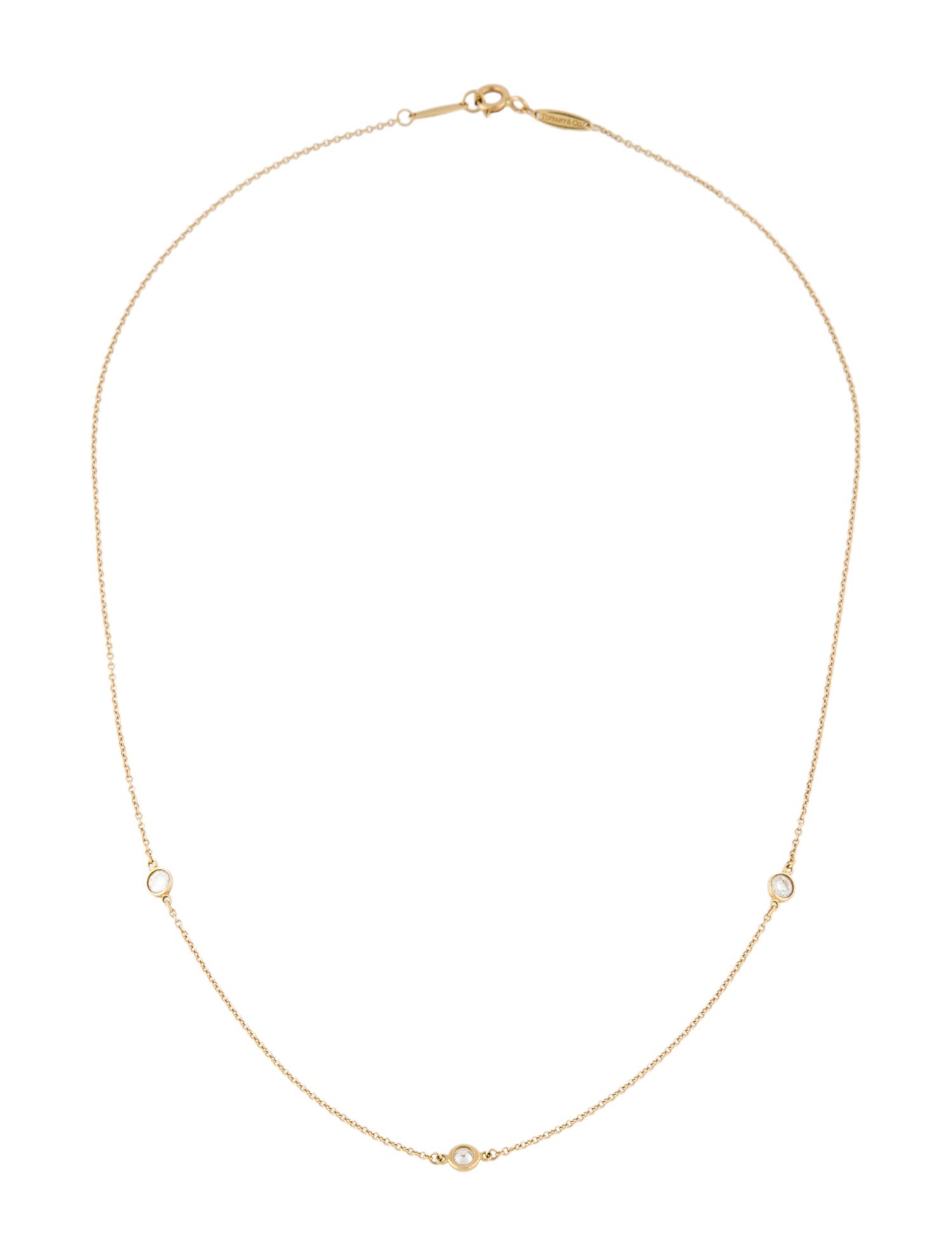 Tiffany & Co. 18K Diamonds by the Yard® Station Necklace