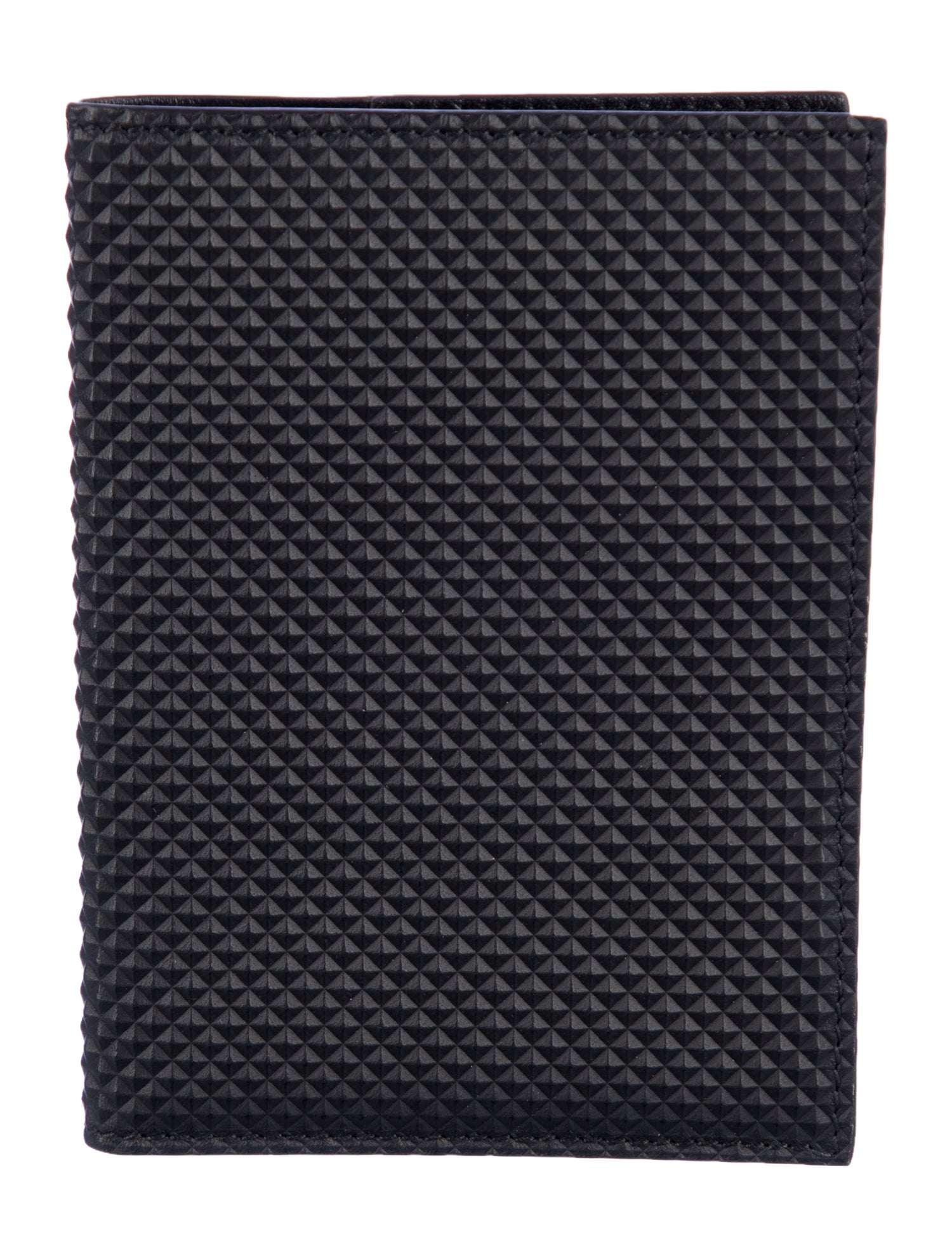 Tiffany & Co. Men's Black Leather Passport Holder