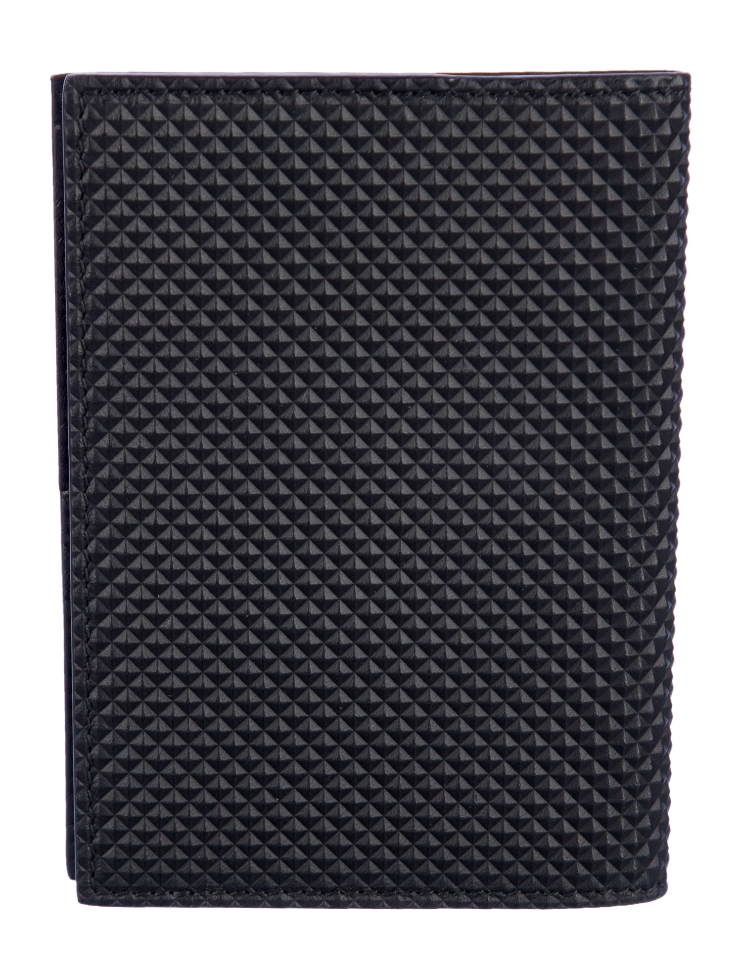 Tiffany & Co. Men's Black Leather Passport Holder