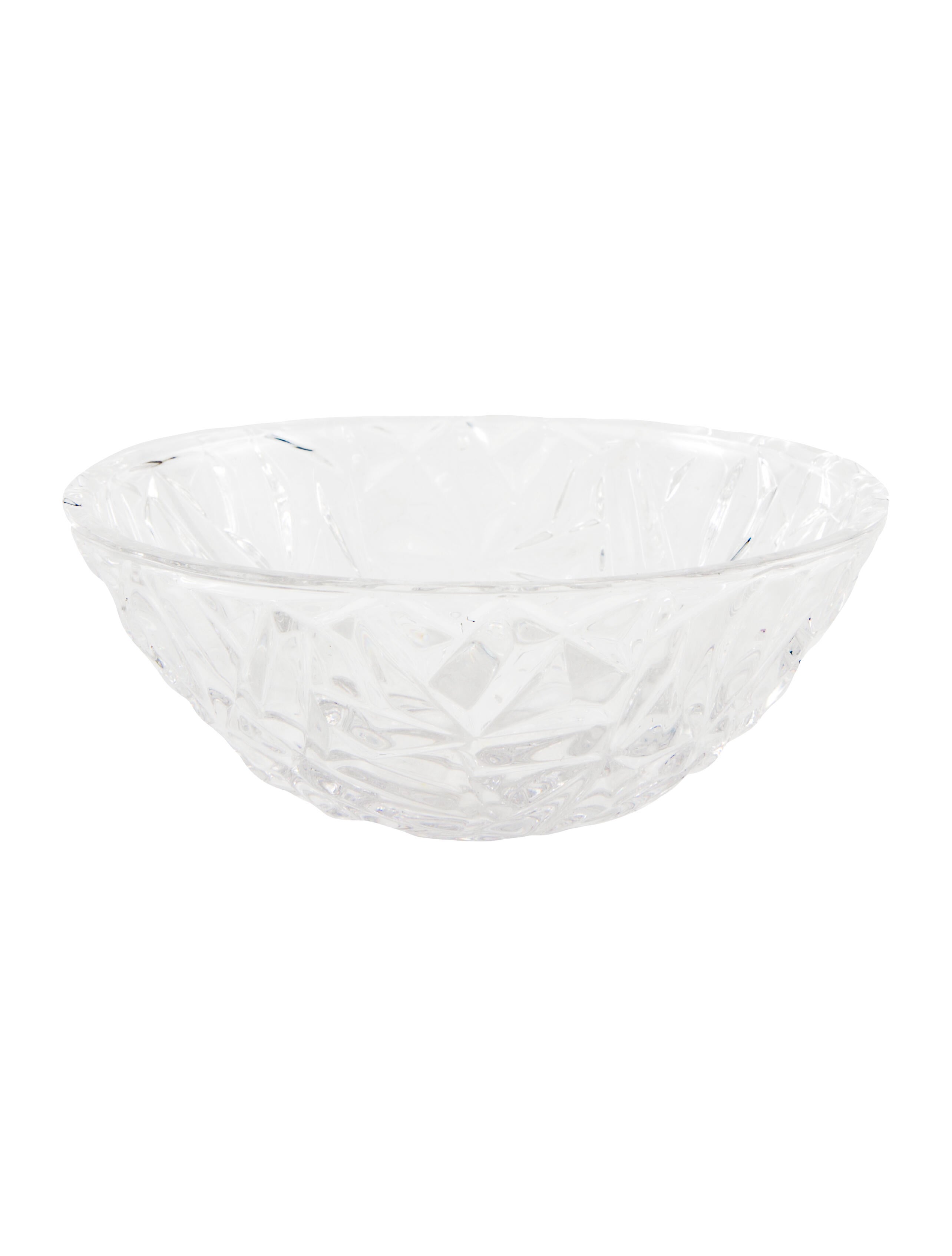 Tiffany & Co. Rock-Cut Crystal Bowl