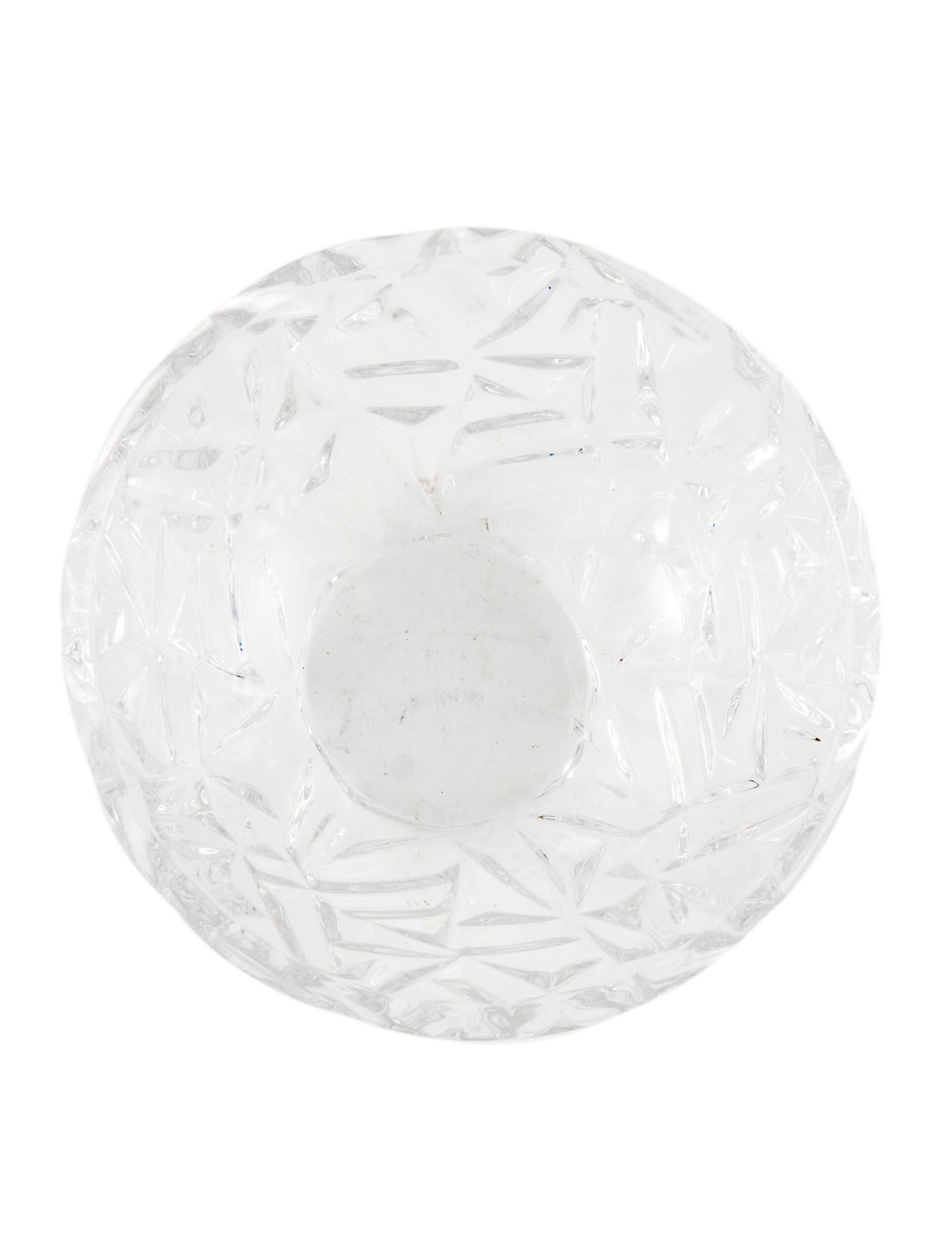 Tiffany & Co. Rock-Cut Crystal Bowl