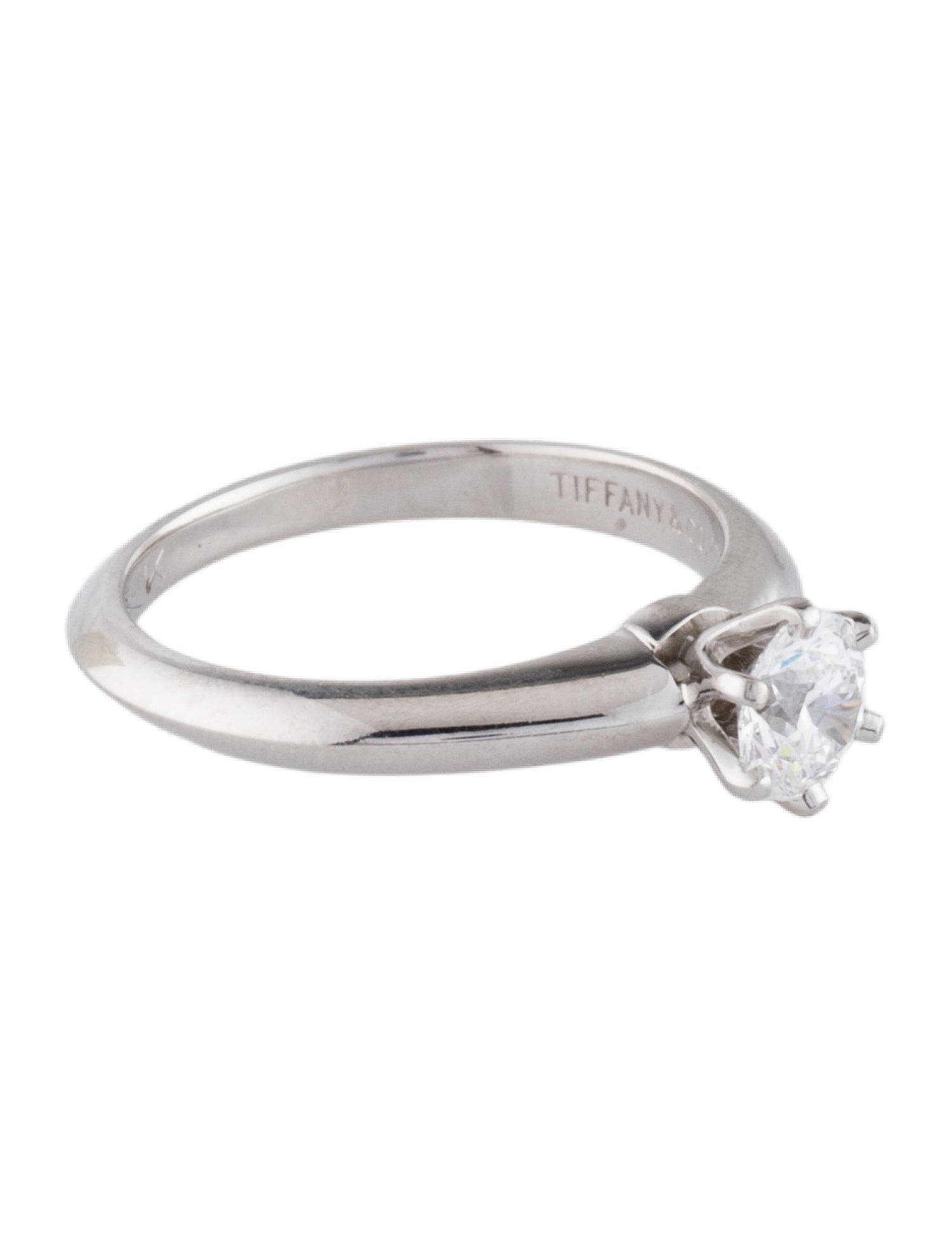 Tiffany & Co. Platinum Diamond Engagement Ring