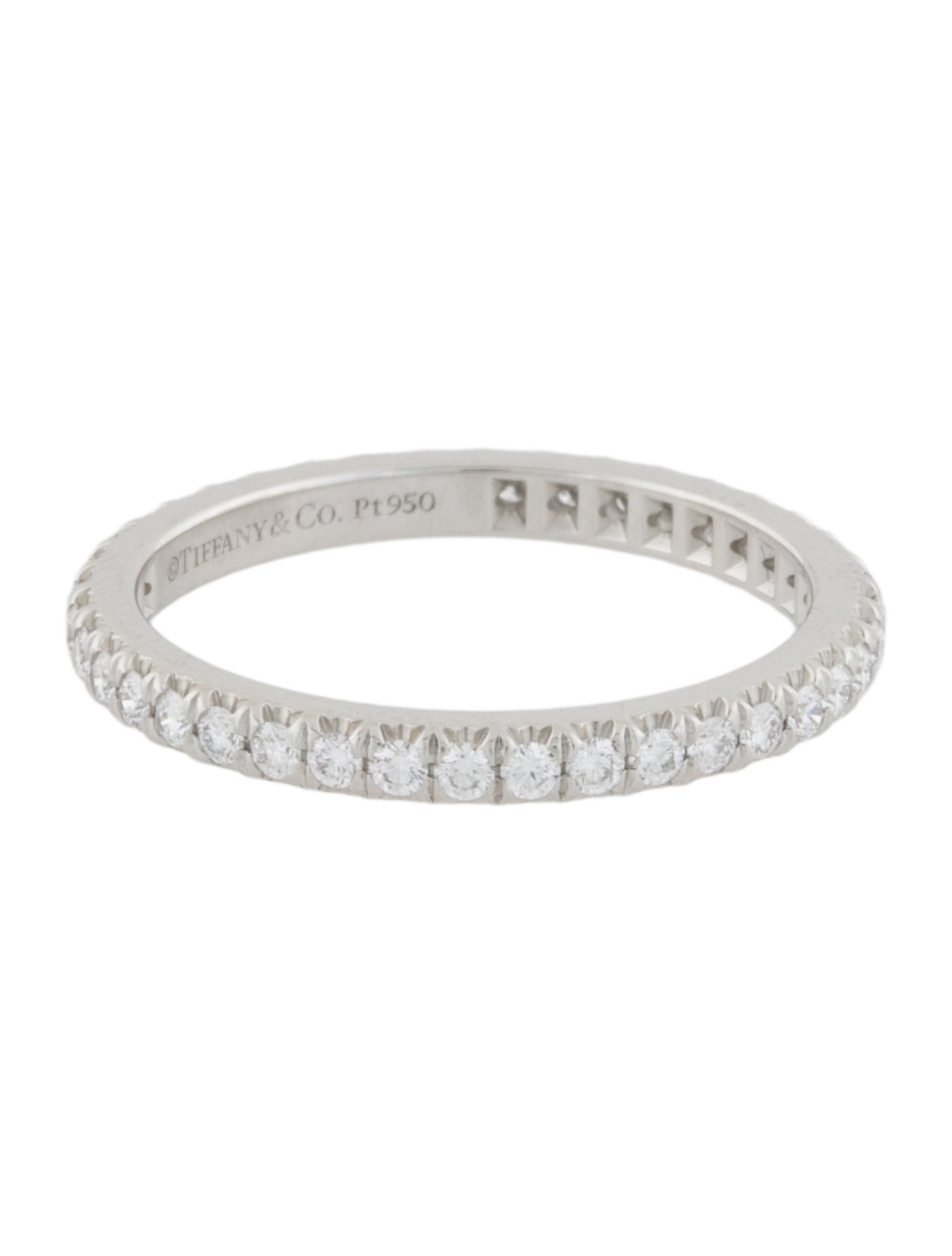 Tiffany & Co. Platinum Diamond Soleste Eternity Band