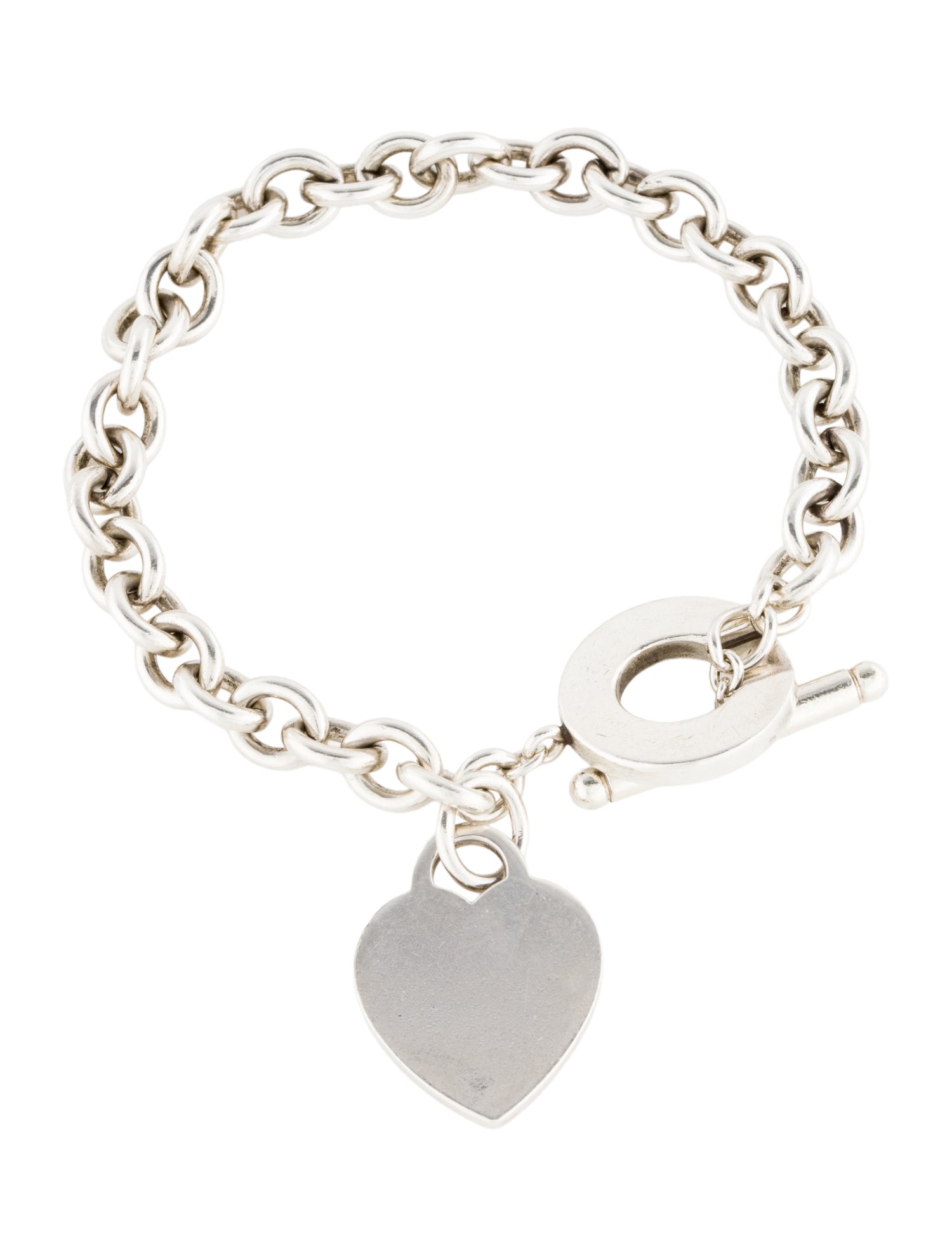 Tiffany & Co. Heart Tag Toggle Bracelet