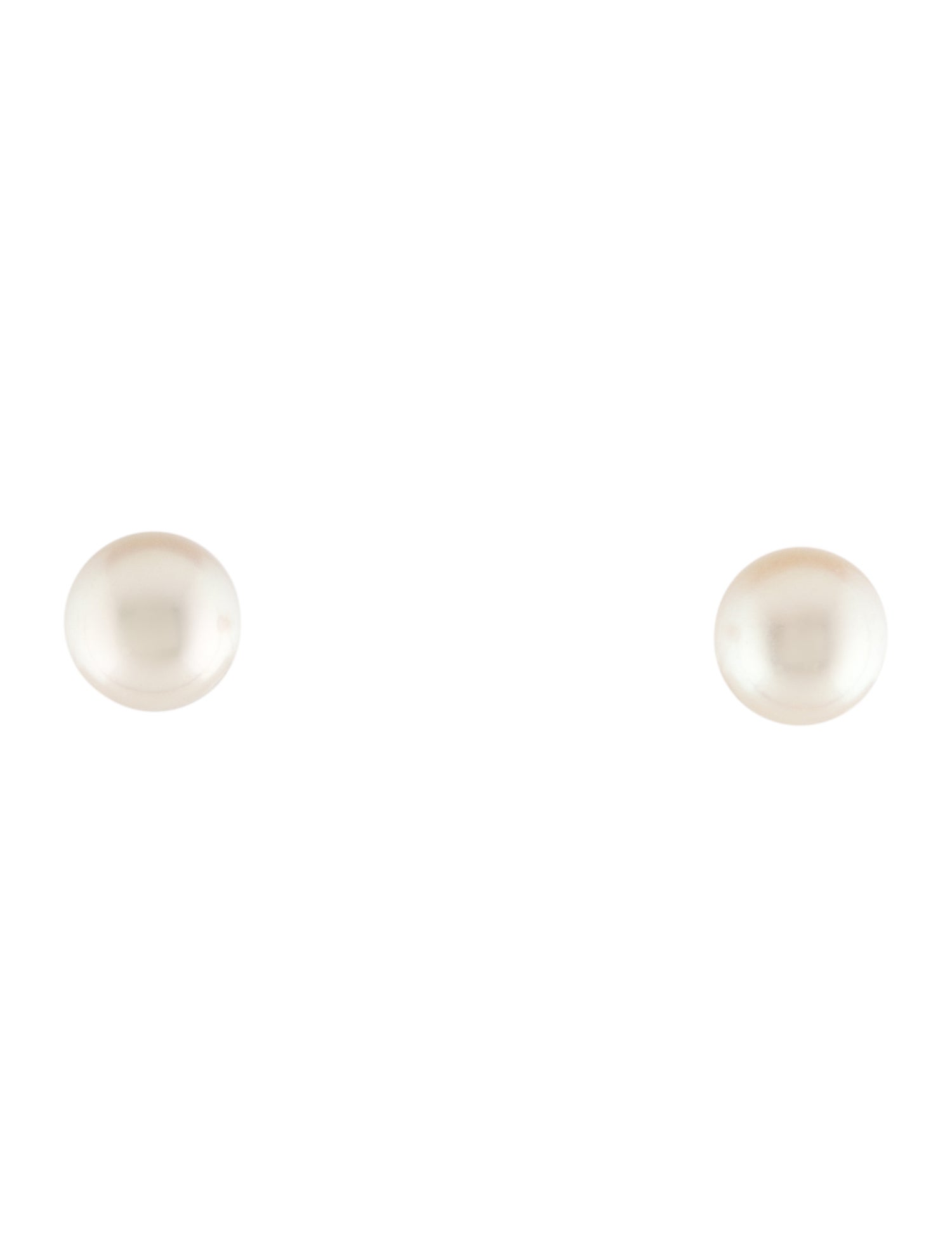 Tiffany & Co. 18K Pearl Stud Earrings