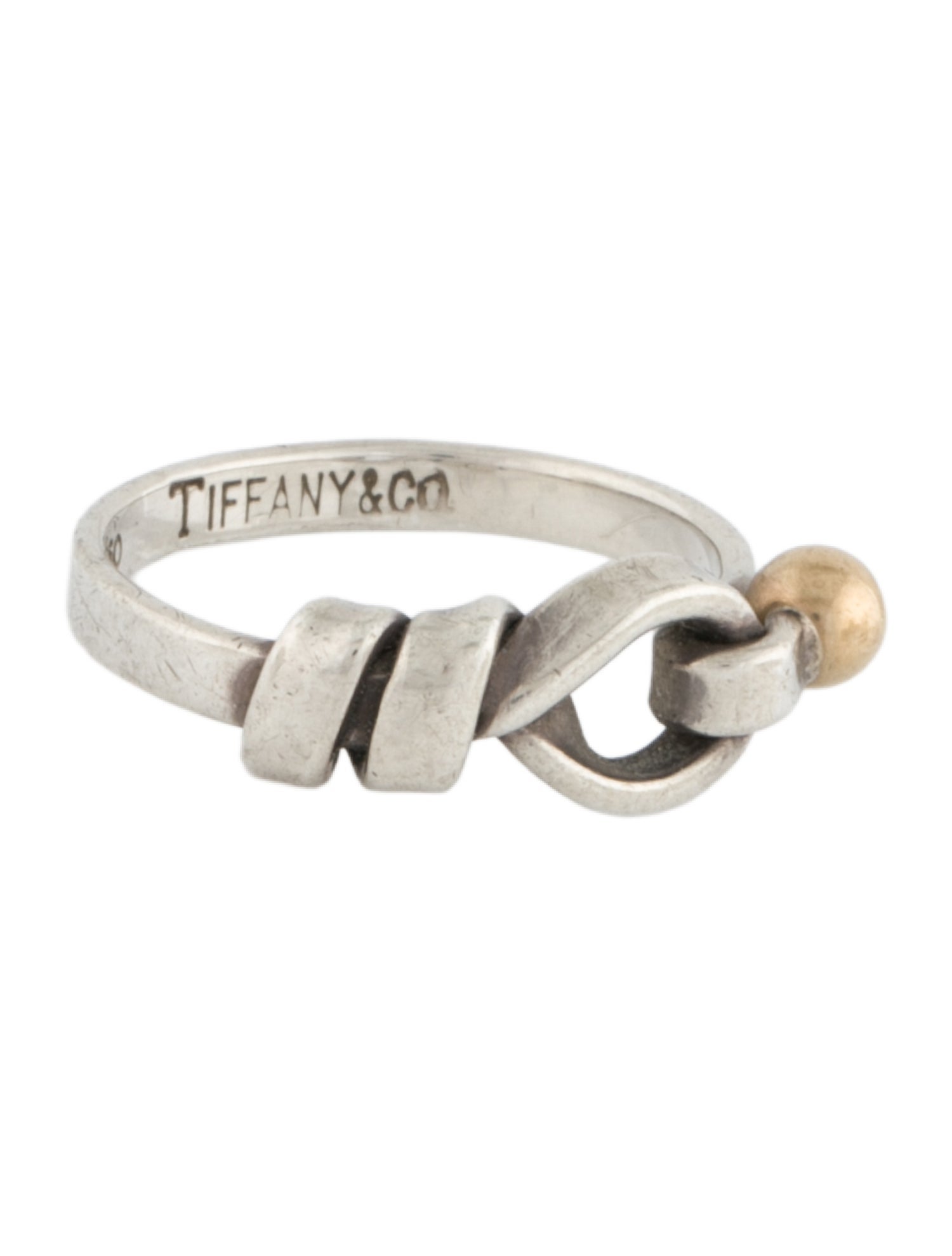 Tiffany & Co. Two-Tone Loop Knot Band