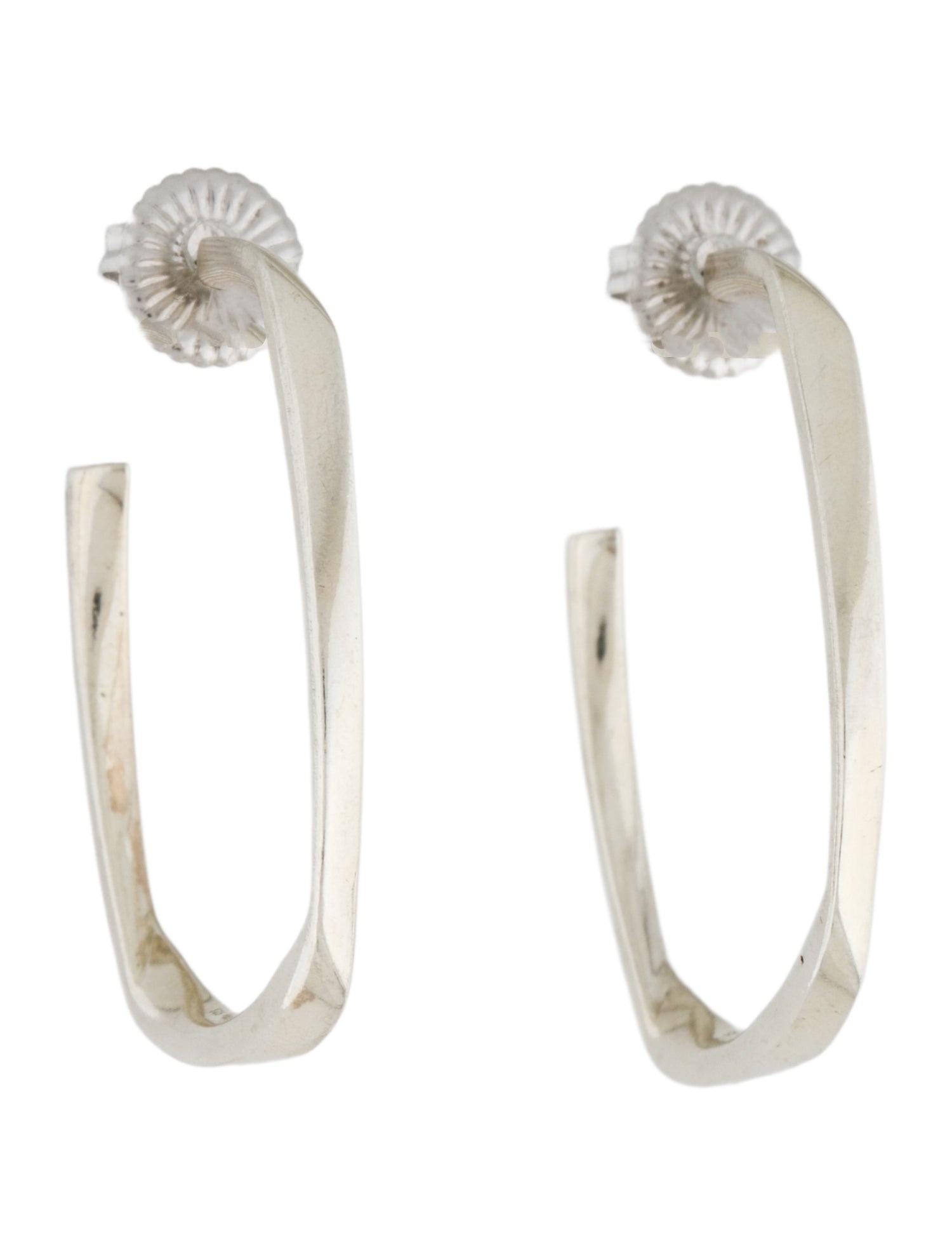 Tiffany & Co. Torque Hoop Earrings