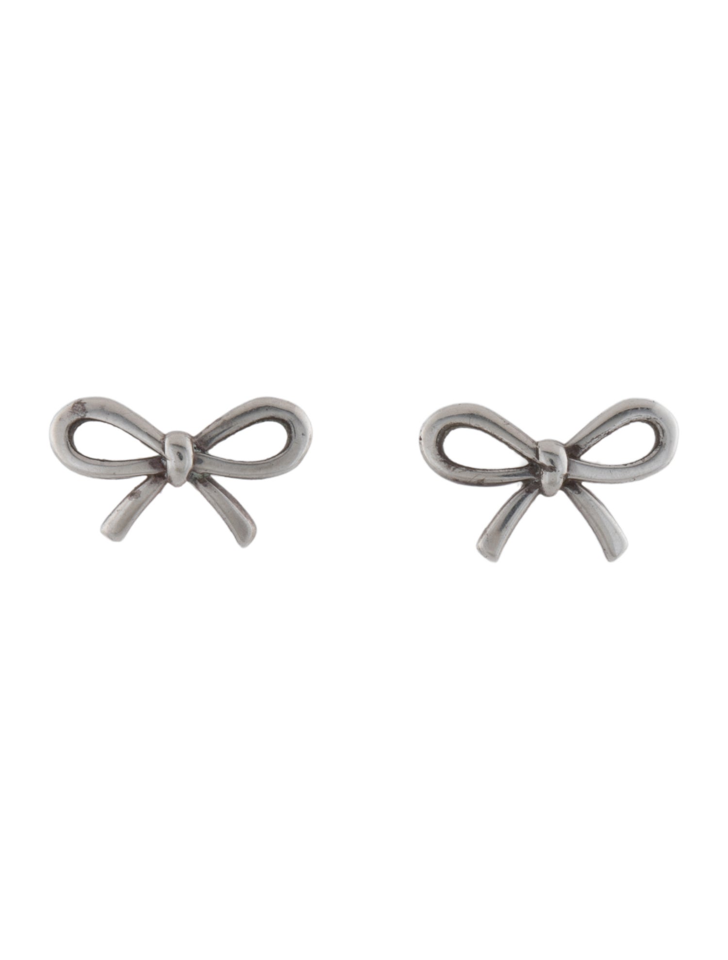 Tiffany & Co. Bow Stud Earrings