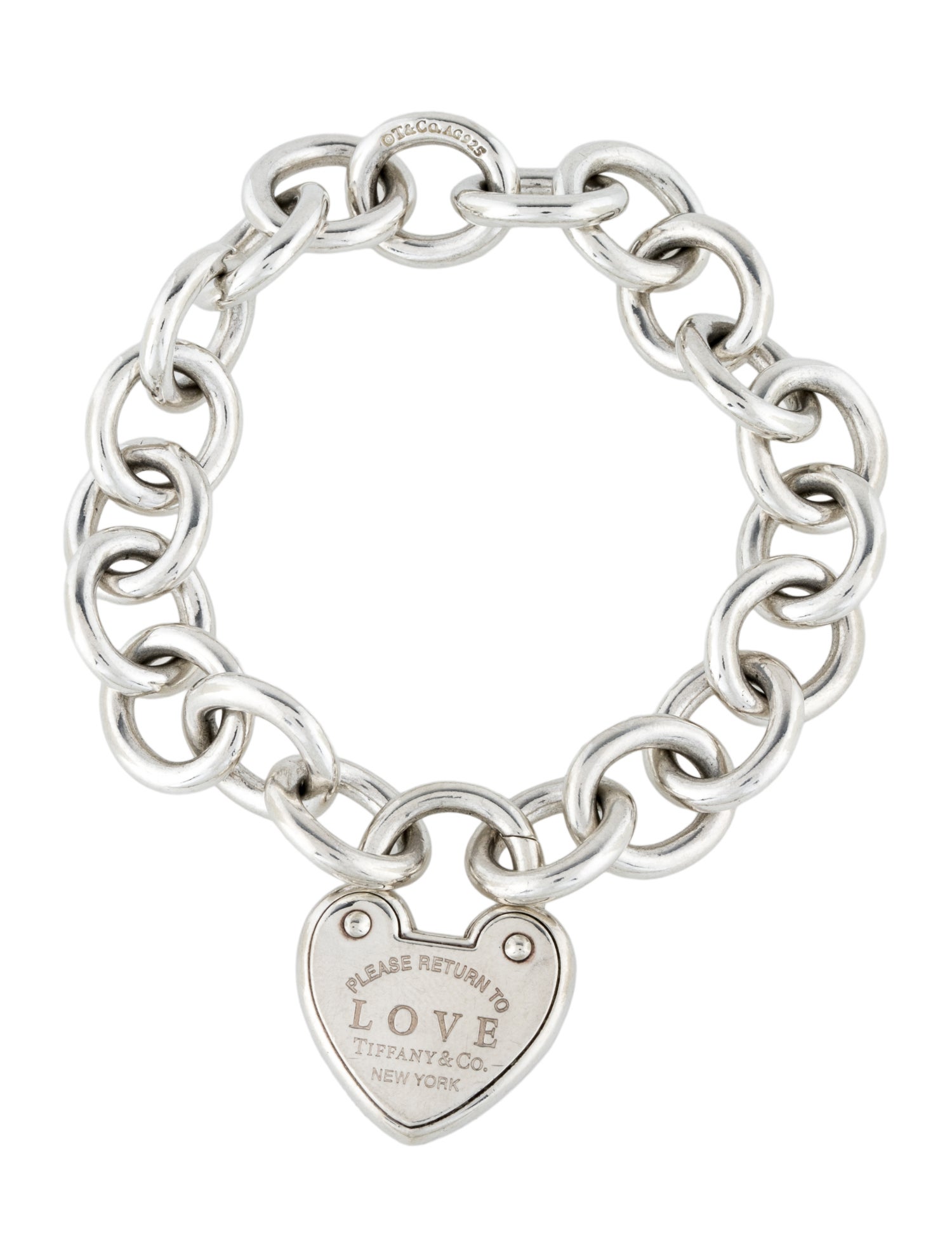Tiffany & Co. Love Lock Bracelet