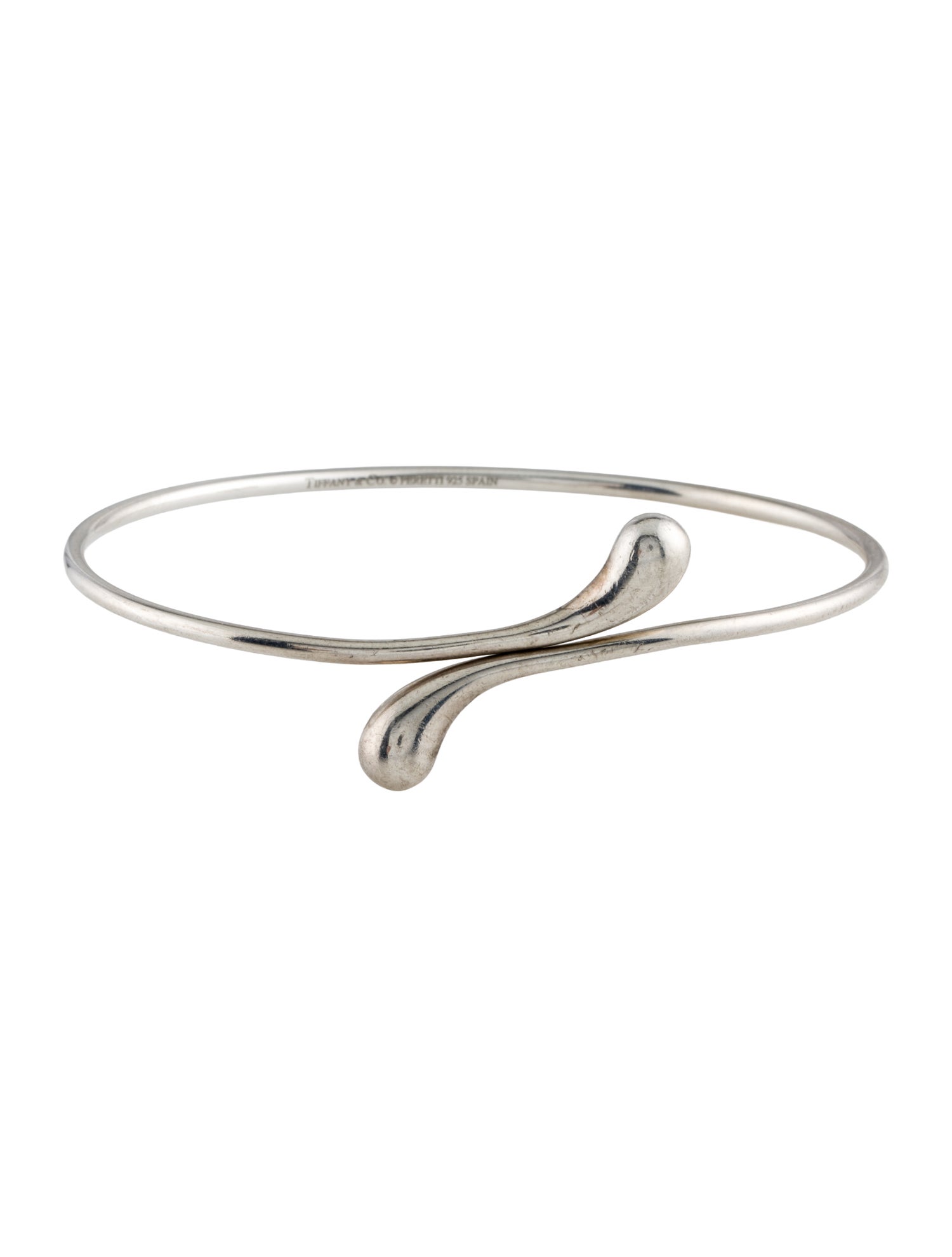 Tiffany & Co. Elongated Teardrop Bangle