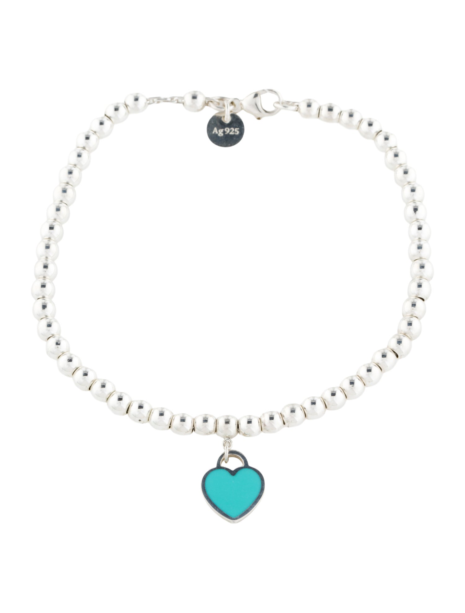 Tiffany & Co. Tiffany Blue® Heart Tag Bead Bracele