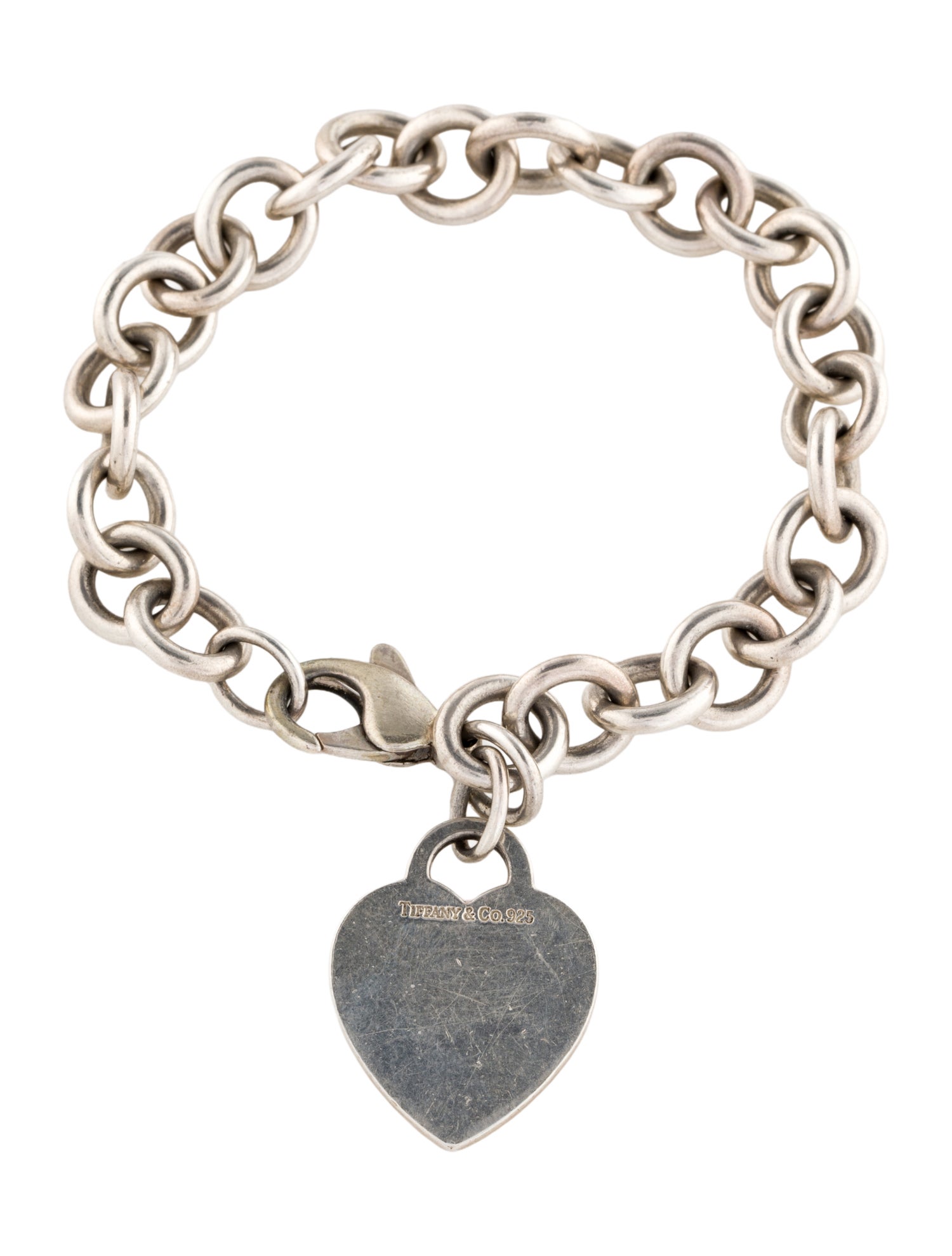 Tiffany & Co. Heart Tag Link Bracelet