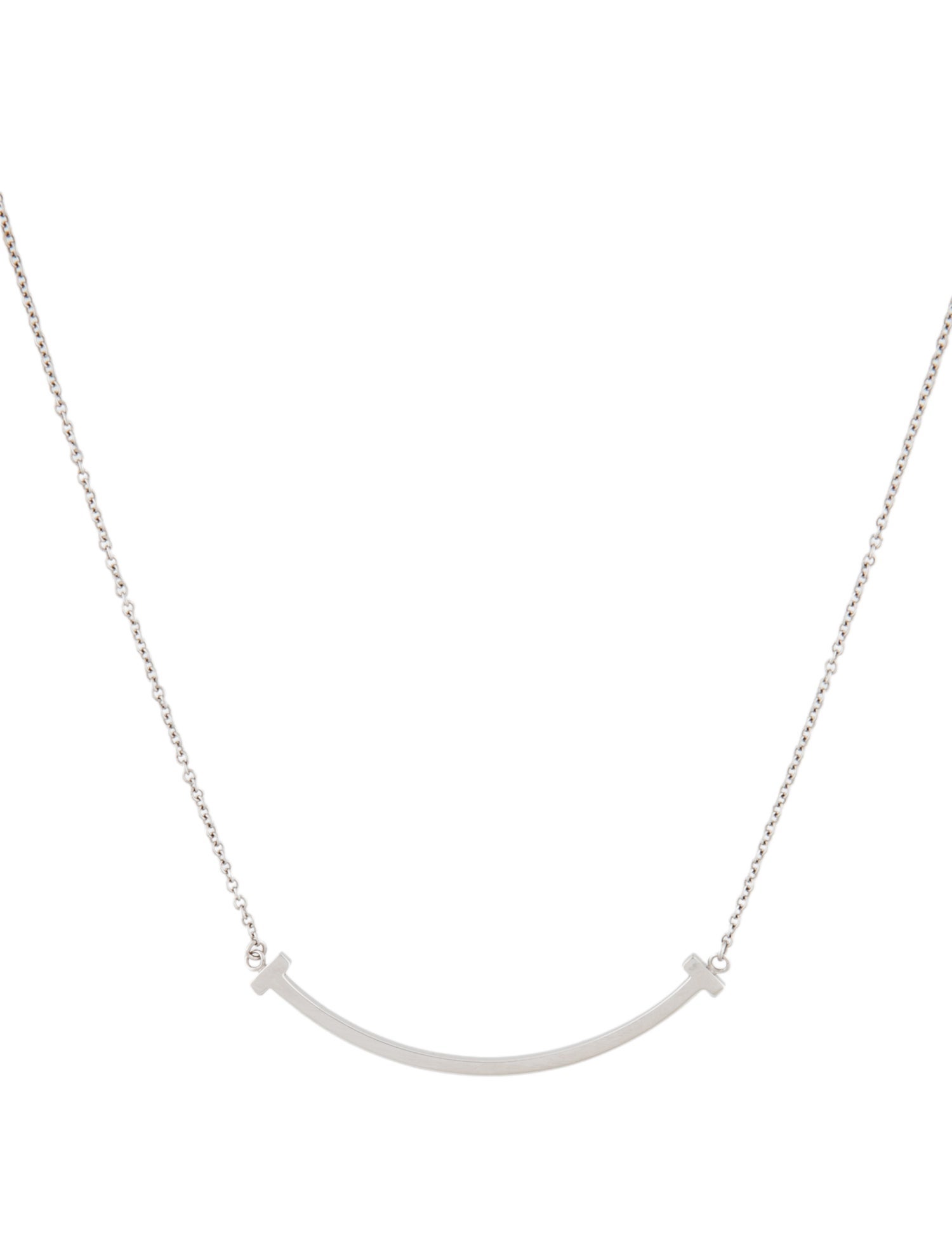 Tiffany & Co. Smile Small Pendant Necklace
