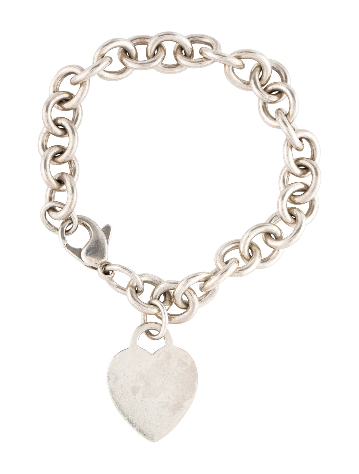 Tiffany & Co. Heart Tag Charm Bracelet