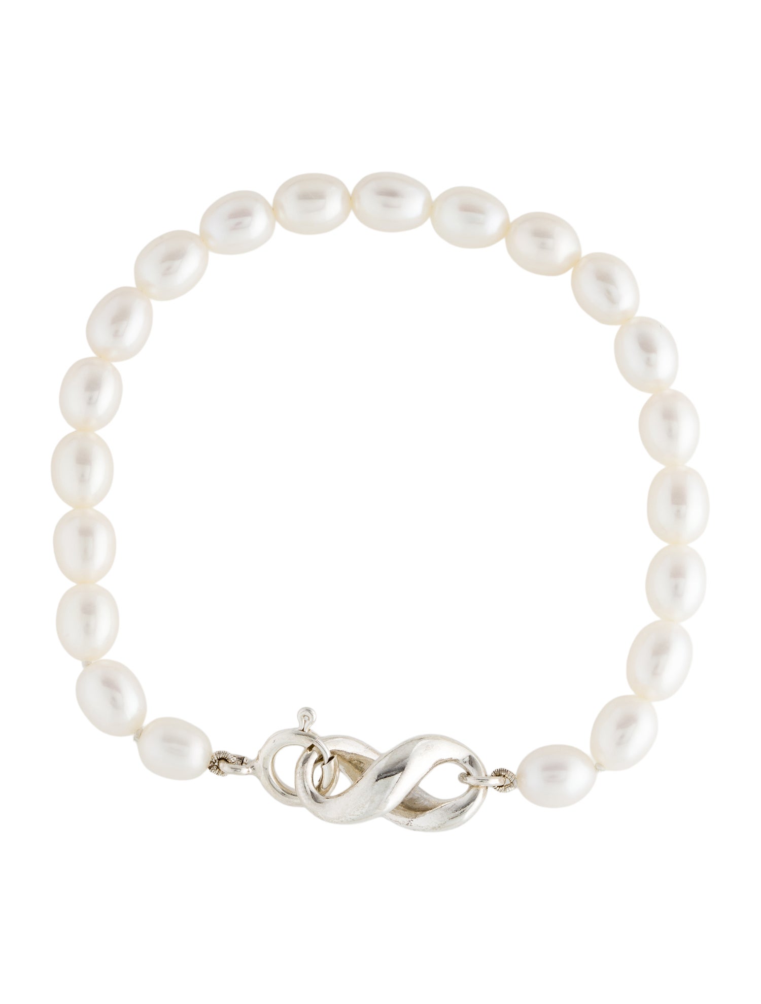 Tiffany & Co. Vintage Pearl Infinity Pearl Bracelet