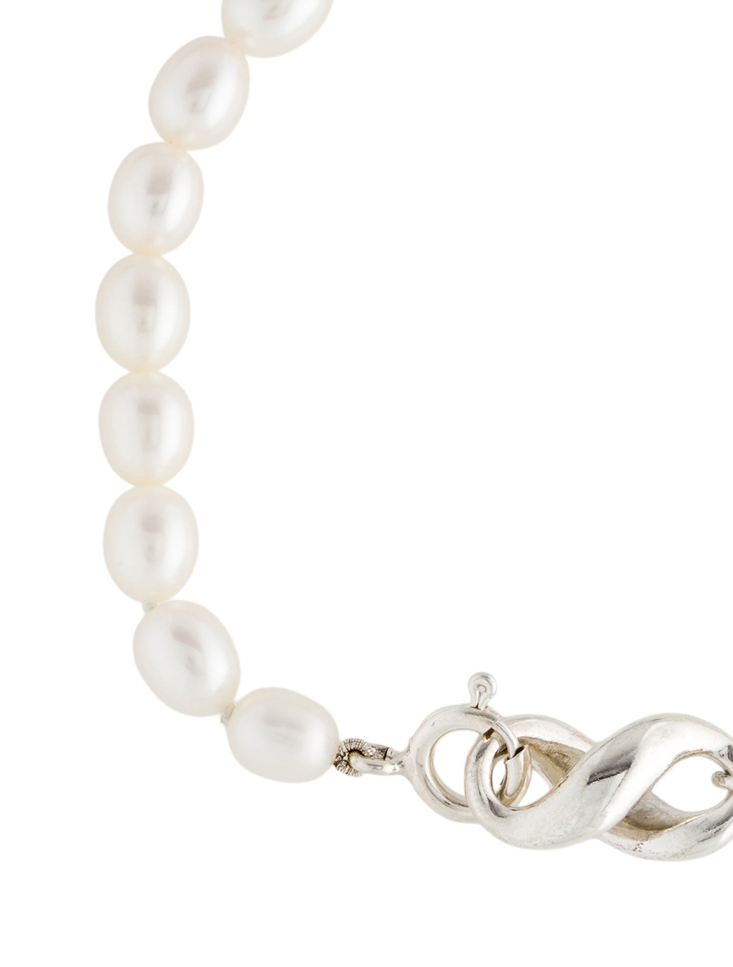 Tiffany & Co. Vintage Pearl Infinity Pearl Bracelet