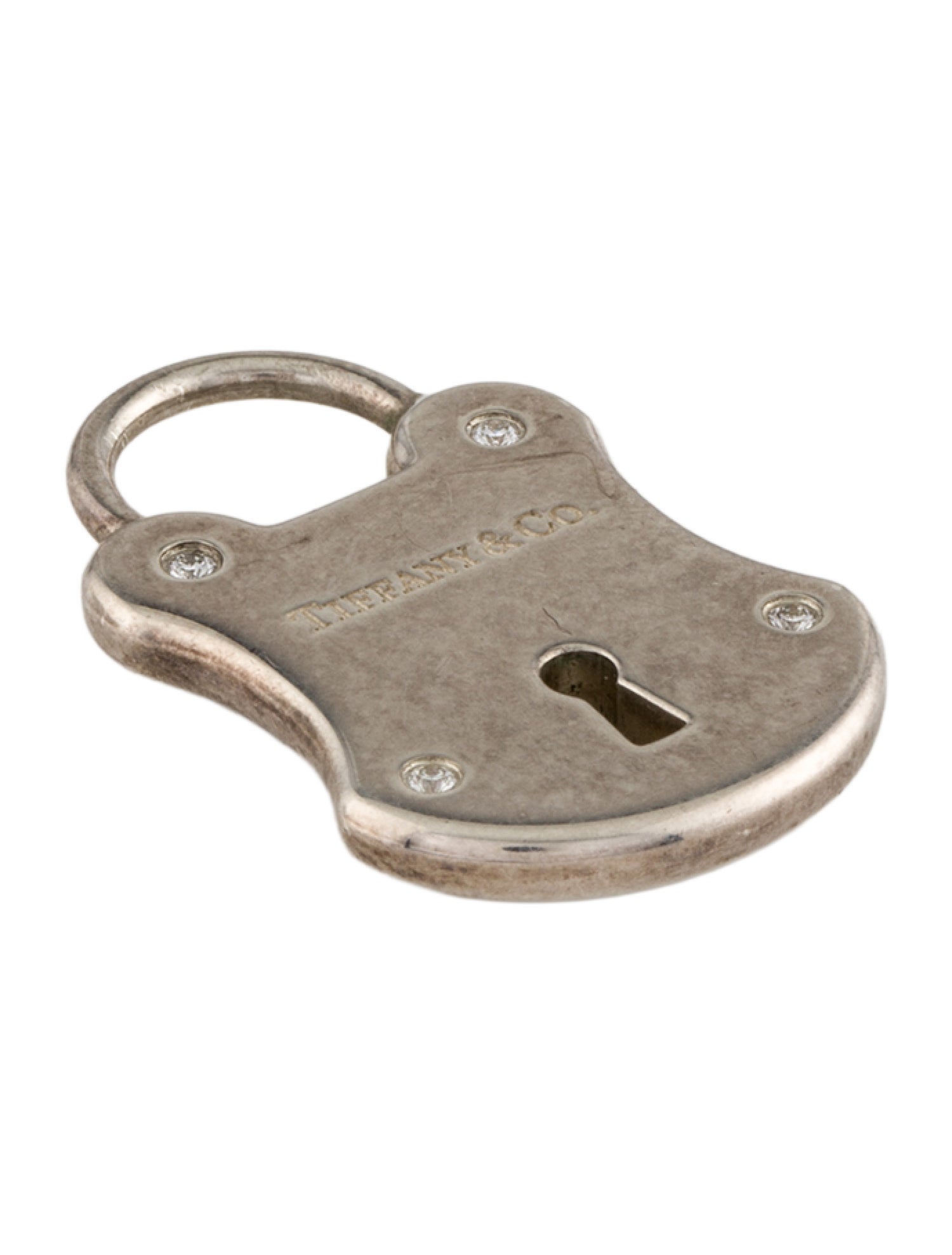 Tiffany & Co. Diamond Padlock Charm