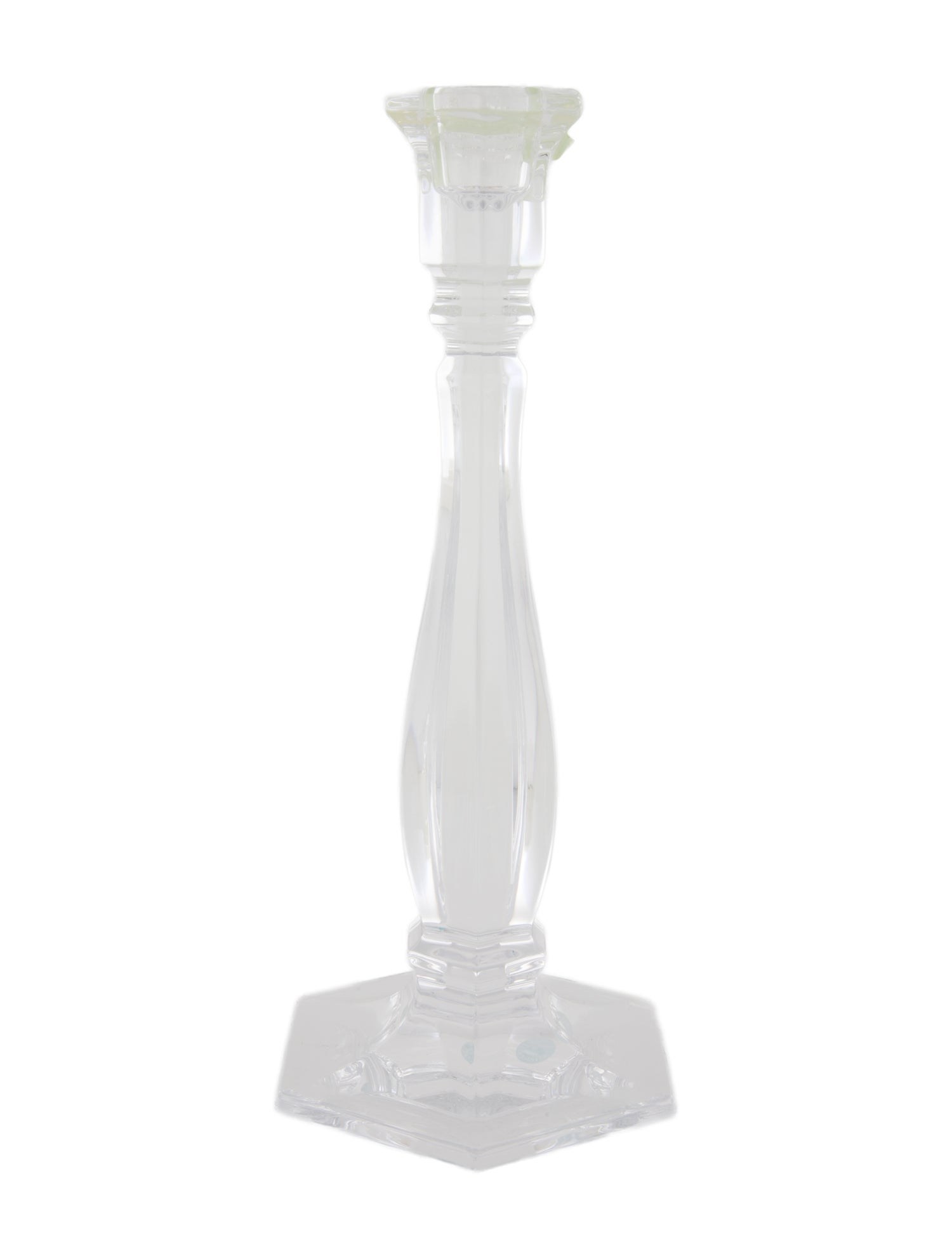 Tiffany & Co. Pair of Richmond Crystal Candlesticks